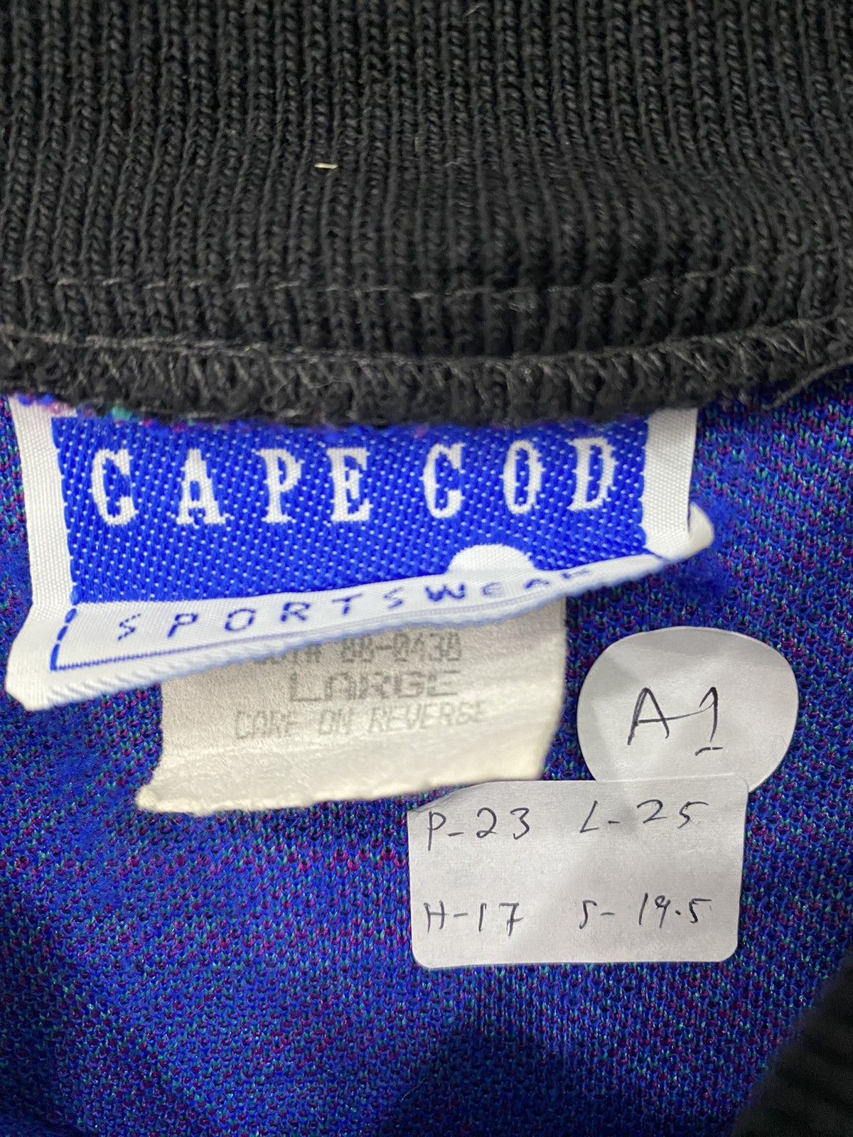 Vintage Vintage CAPE COD sportswear brand sweatshirt Size US L / EU 52-54 / 3 - 3 Thumbnail