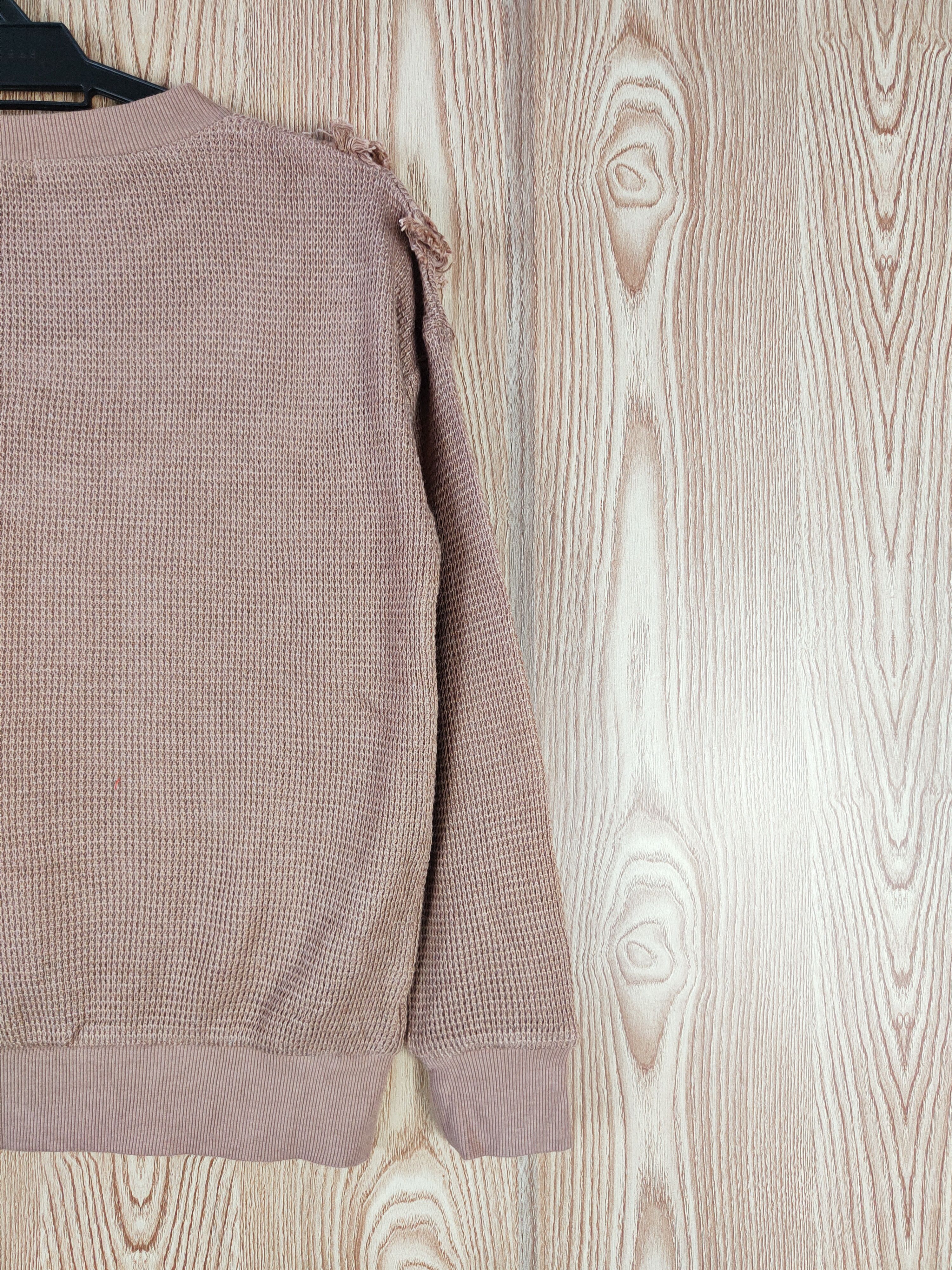 GU × Homespun Knitwear × Japanese Brand GU Brown Knitwear Sweatshirts #W548 Size S / US 4 / IT 40 - 9 Thumbnail