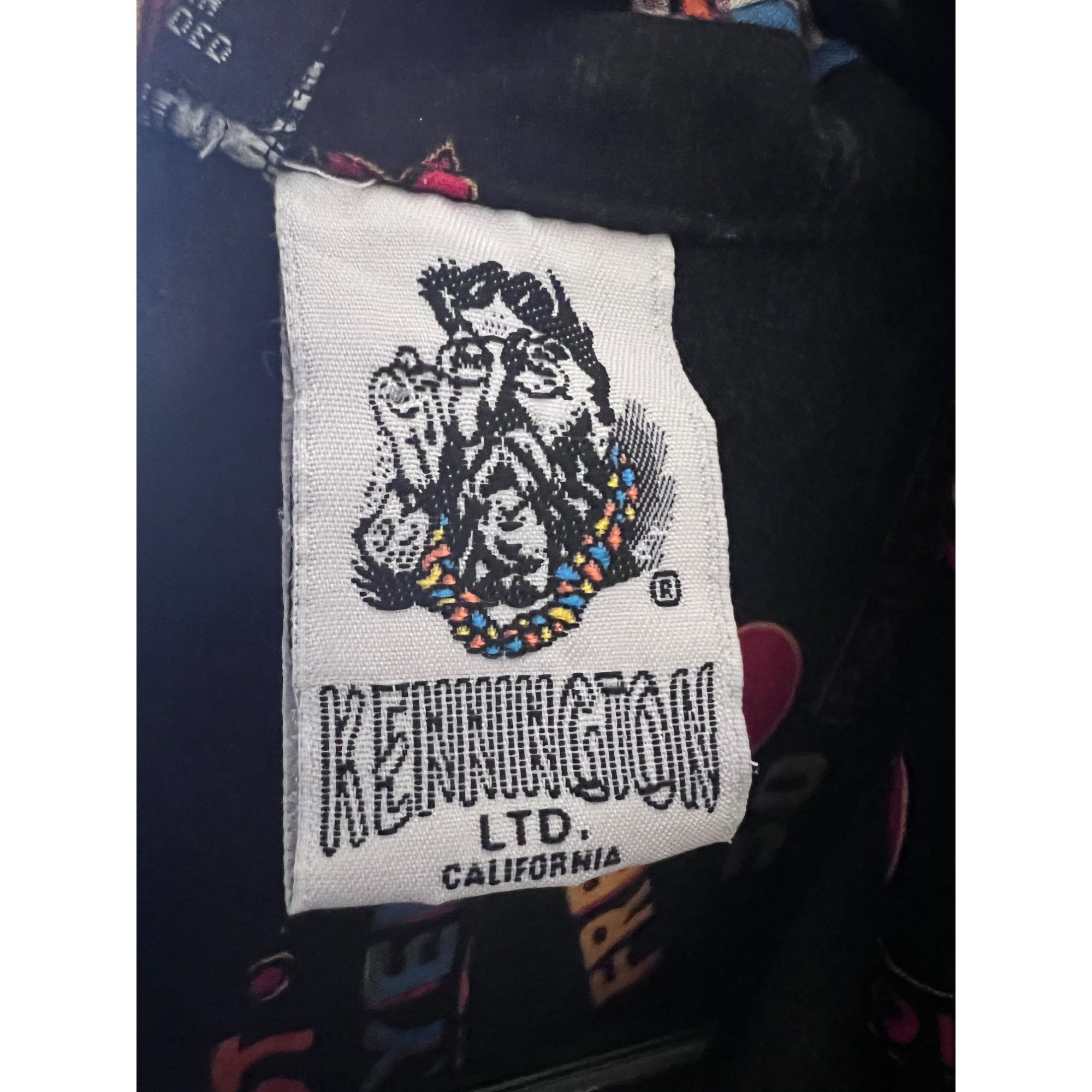 Kennington Ltd. Kennington Black Vintage Gamer Pin Up Girl Button Up Shirt Size US S / EU 44-46 / 1 - 7 Thumbnail