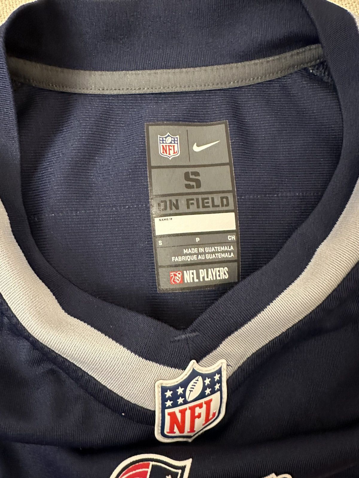 NFL × Nike Nike Tom Brady 12 New England Patriots on field NFL Jersey Size US S / EU 44-46 / 1 - 8 Thumbnail