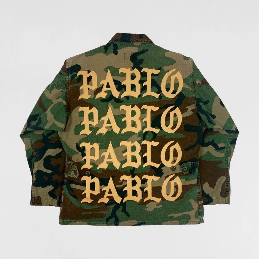 Kanye West × Yeezy TLOP 2016 Vintage U.S. Army Pablo Jacket In Camouflage. Size US M / EU 48-50 / 2 - 1 Thumbnail