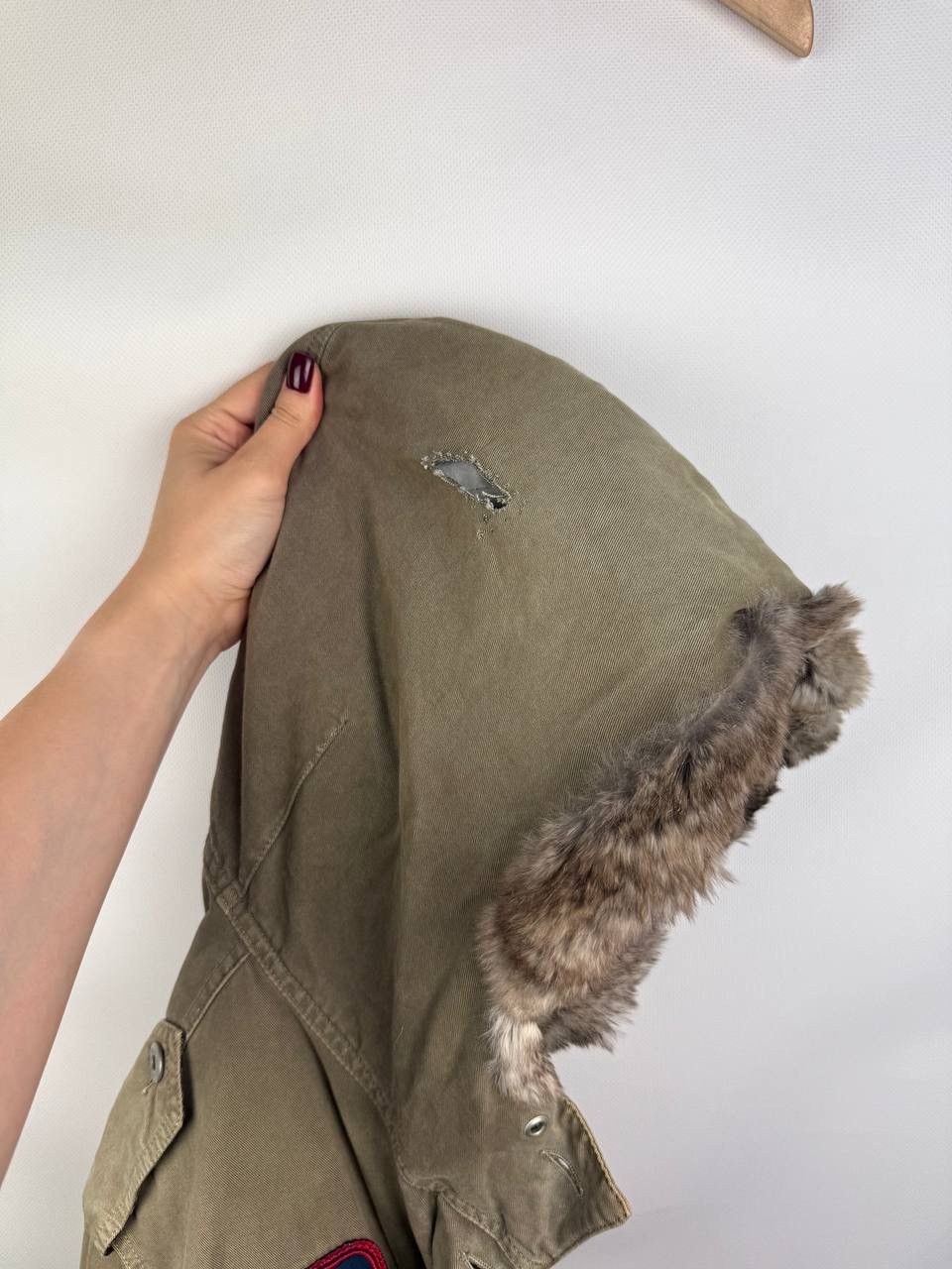 Dolce & Gabbana Dolce & Gabbana Vintage Military Style Hooded Parka Jacket Size XS / US 0-2 / IT 36-38 - 24 Thumbnail