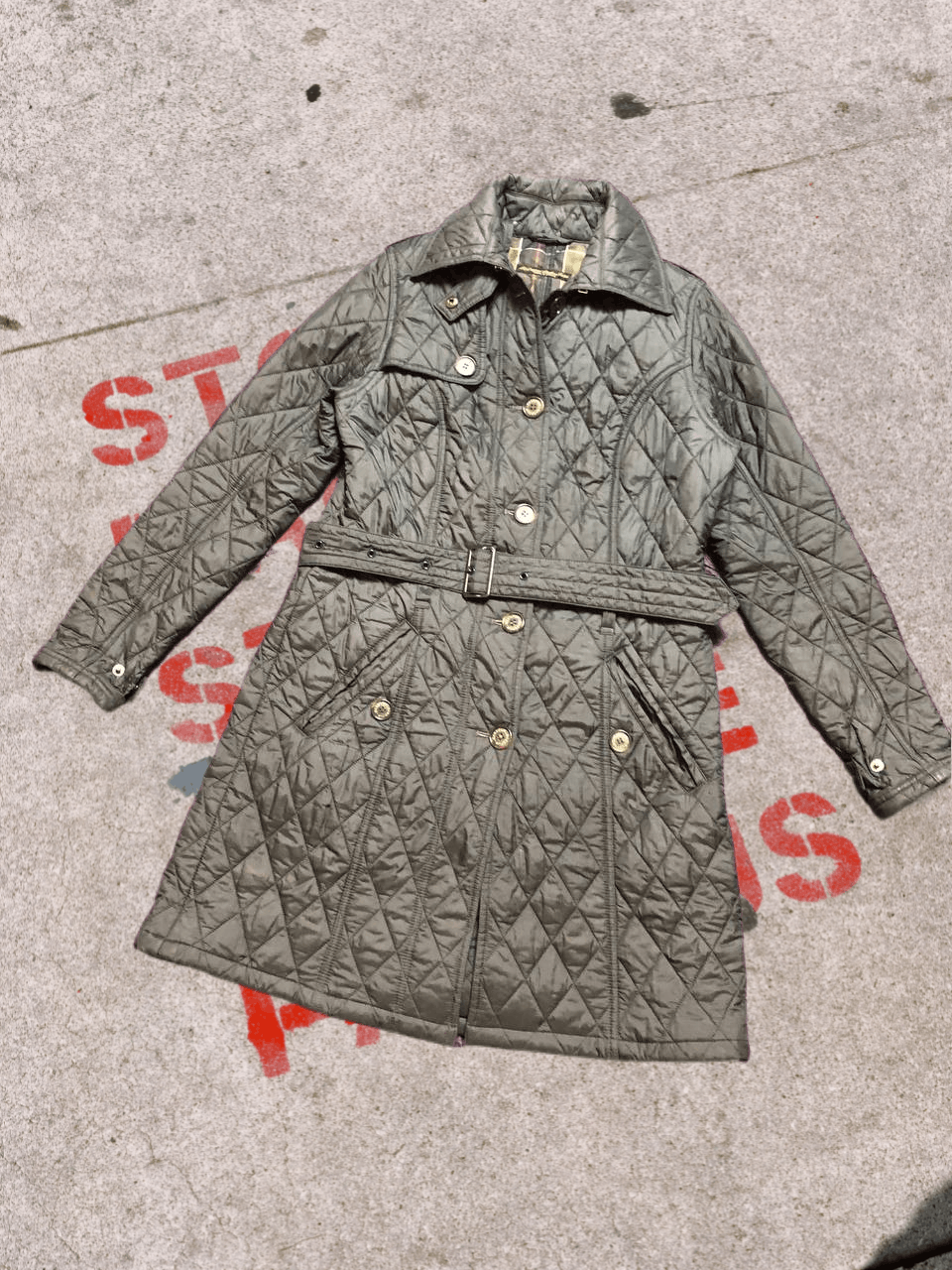Barbour Y2K Vintage Down Jacket Barbour Logo Size M / US 6-8 / IT 42-44 - 1 Thumbnail