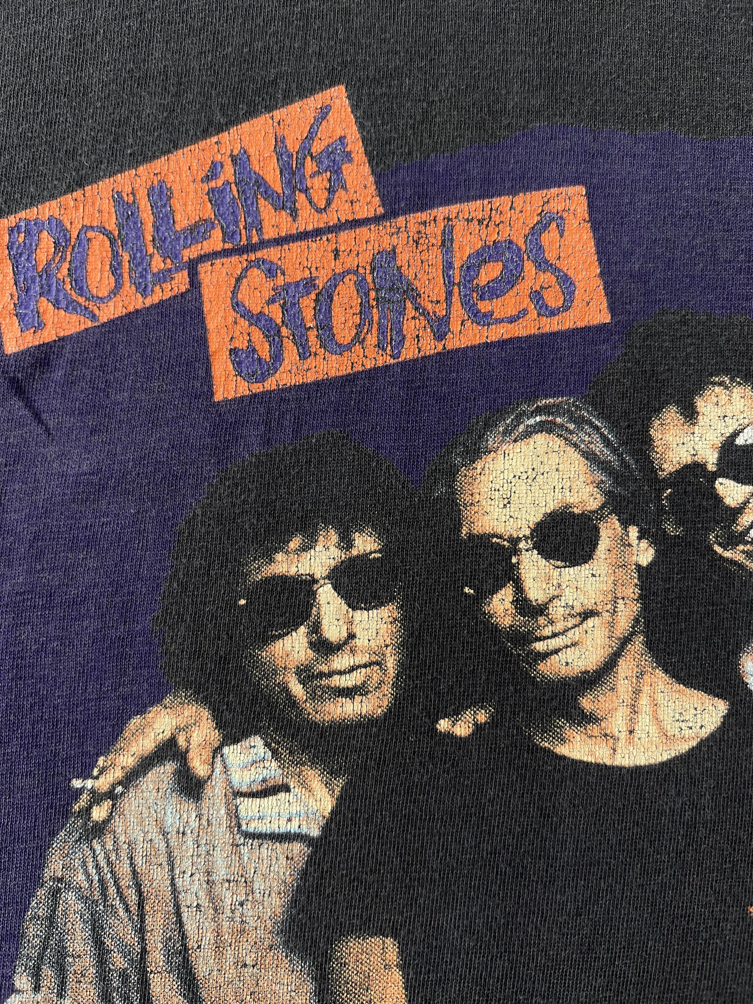 Band Tees × Vintage Vintage 1990 The Rolling Stones Urban Jungle Faded Tee Size US XL / EU 56 / 4 - 4 Thumbnail