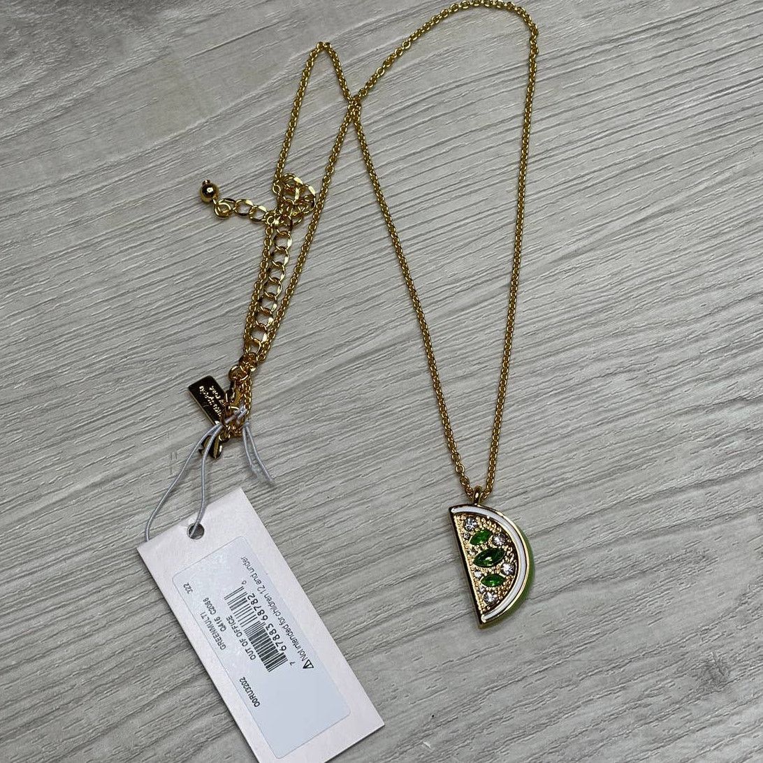 Kate Spade Kate Spade Lime Mini Pendant Necklace Size ONE SIZE - 6 Thumbnail