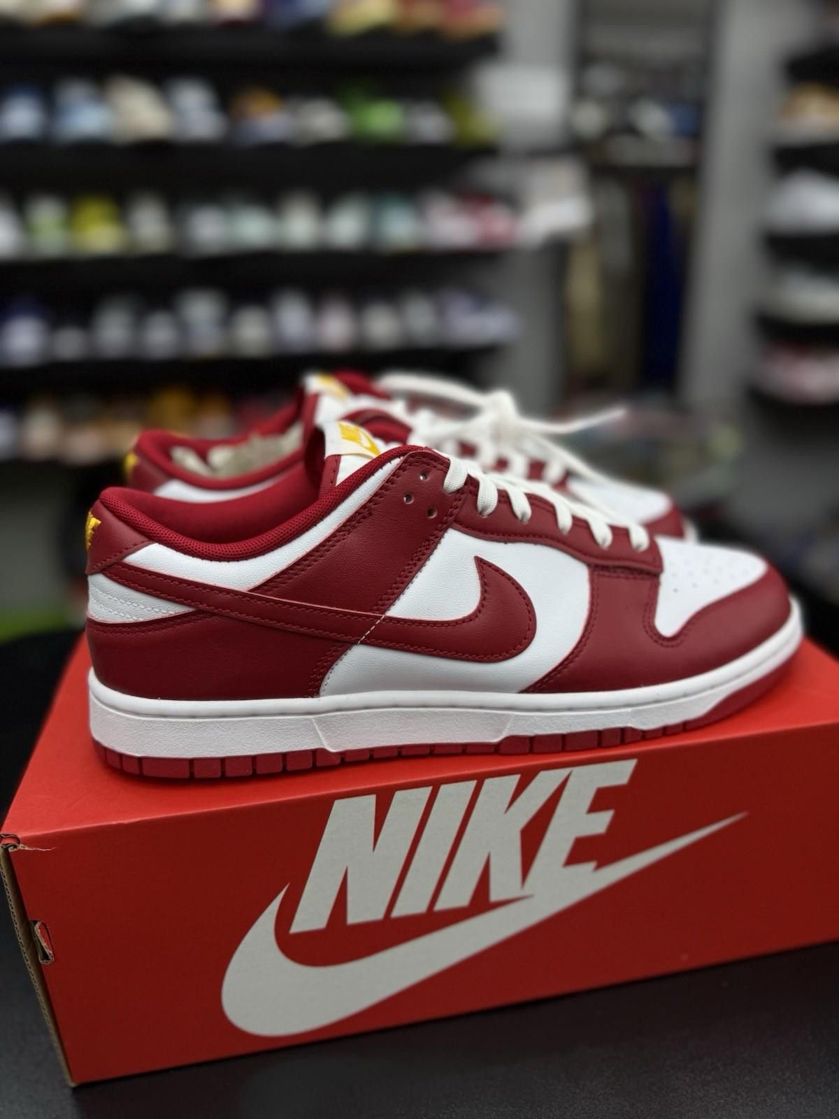 Nike Size 11 - Nike Dunk Low USC New DD1391-602 Authentic Size US 11 / EU 44 - 3 Thumbnail