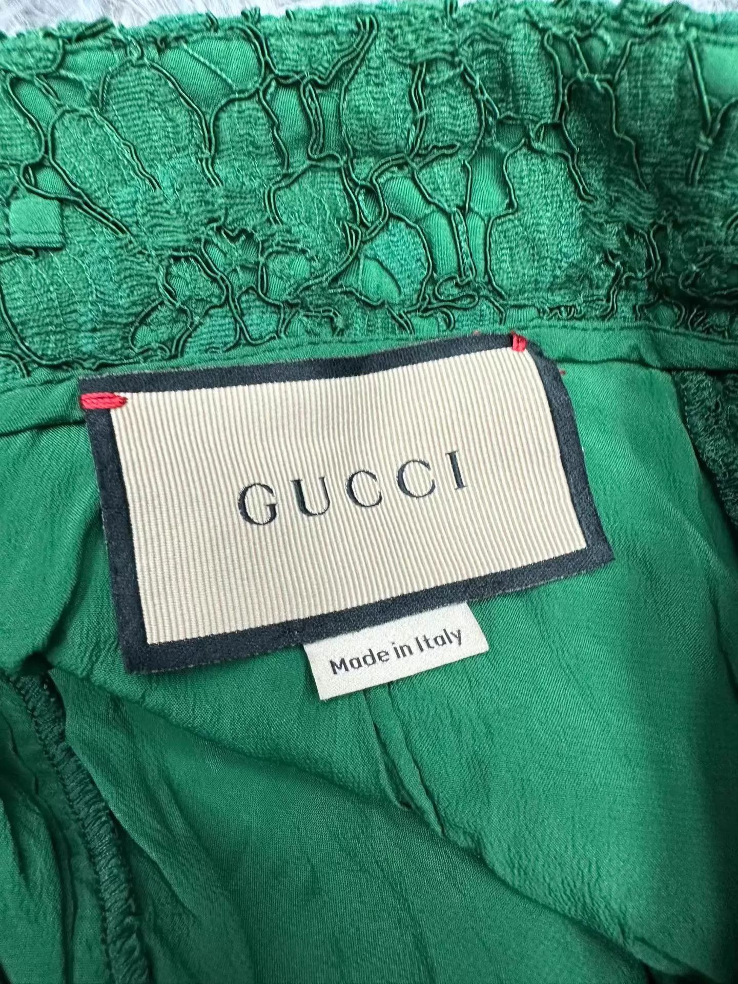 Gucci Gucci Women's New Lace Mini Skirt 36 Size 25" / US 0 / IT 36 - 2 Thumbnail