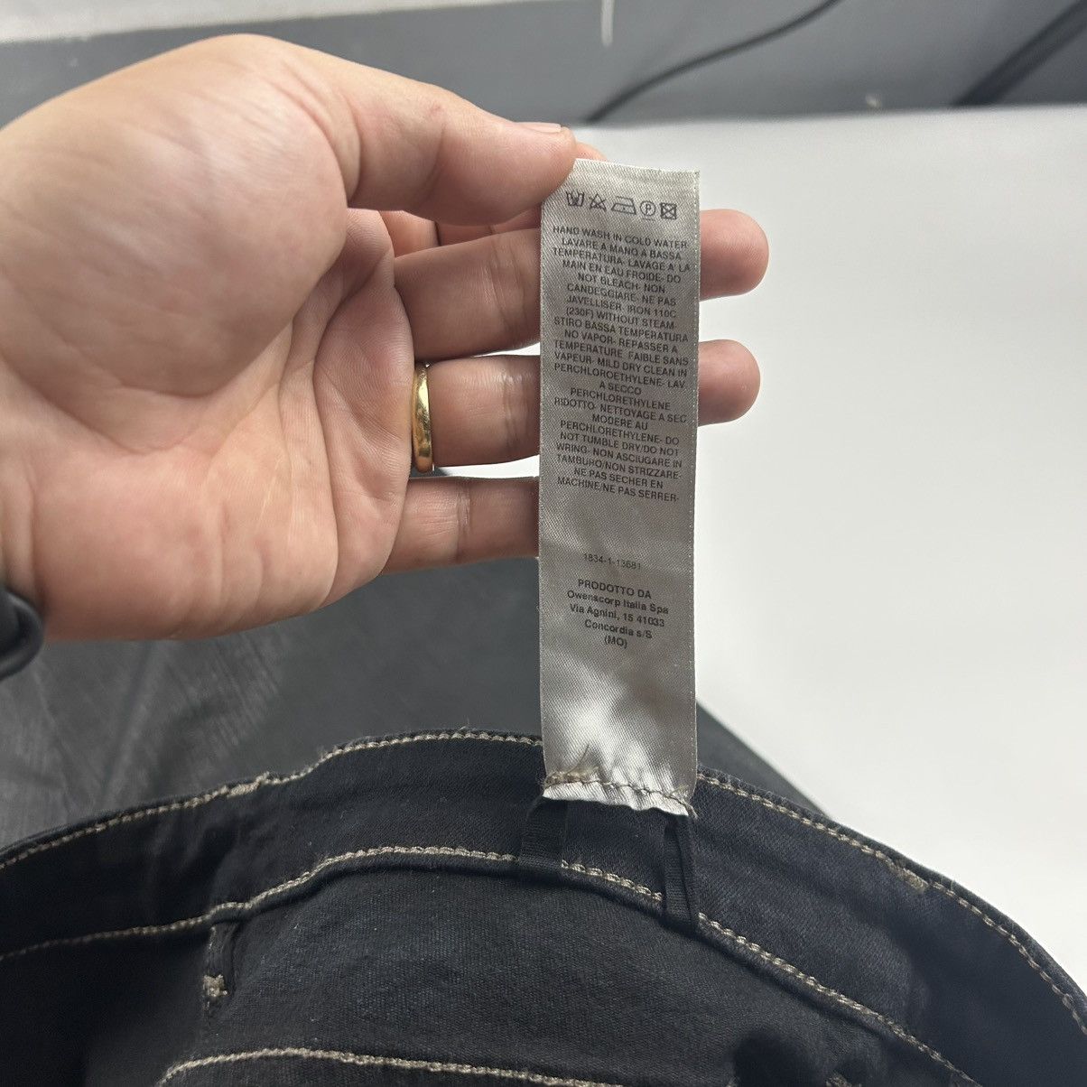 Rick Owens Drkshdw Rick Owens Drkshdw “larry” Waxed Jeans Size US 28 / EU 44 - 7 Thumbnail