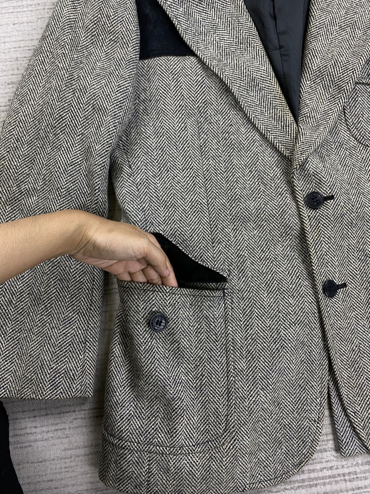 Designer × Japanese Brand × Vintage Vintage Gatalina Martin Wool Blazer Jacket Nice Design Size US M / EU 48-50 / 2 - 6 Thumbnail