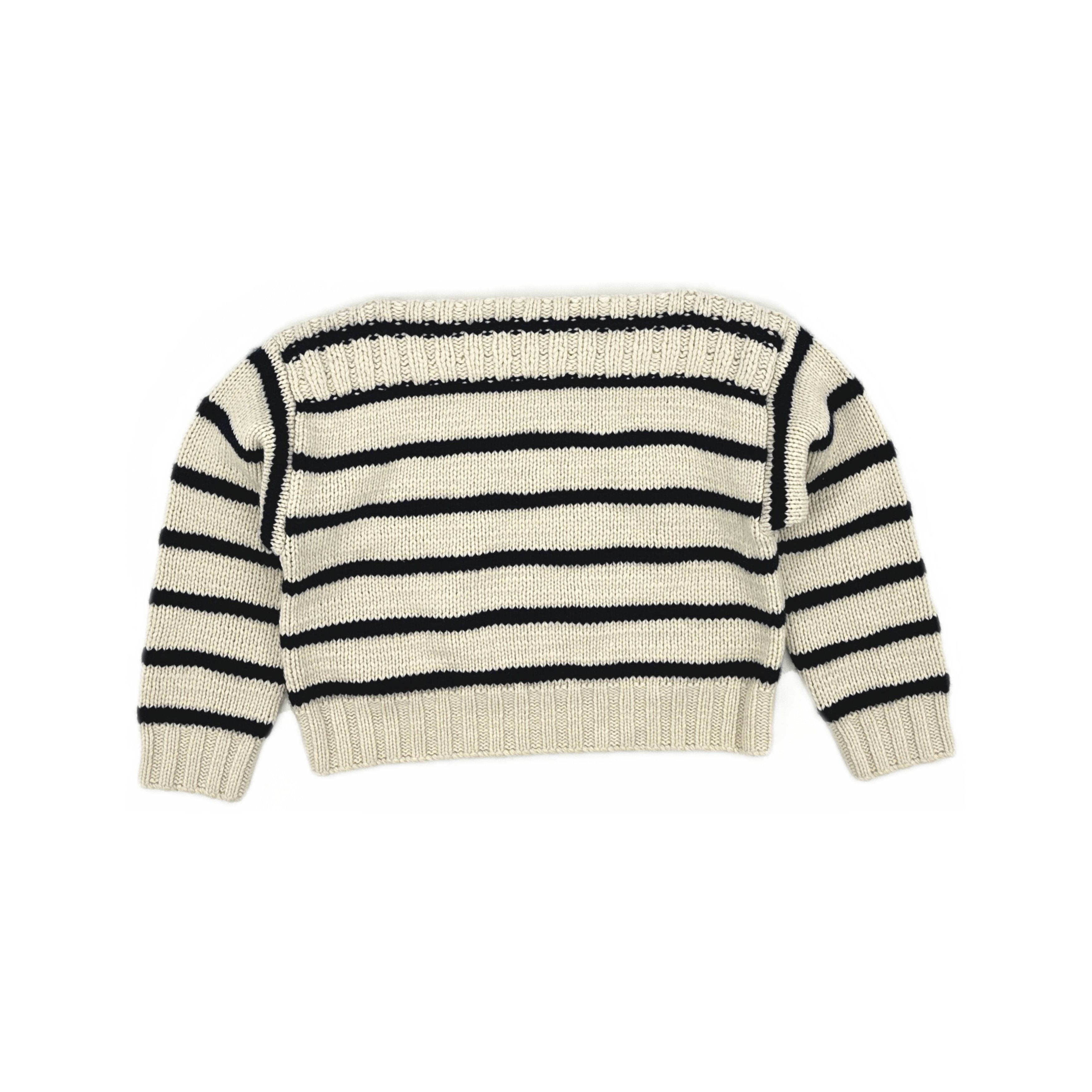 Celine Celine Striped Cashmere Sweater Size S Size S / US 4 / IT 40 - 1 Thumbnail