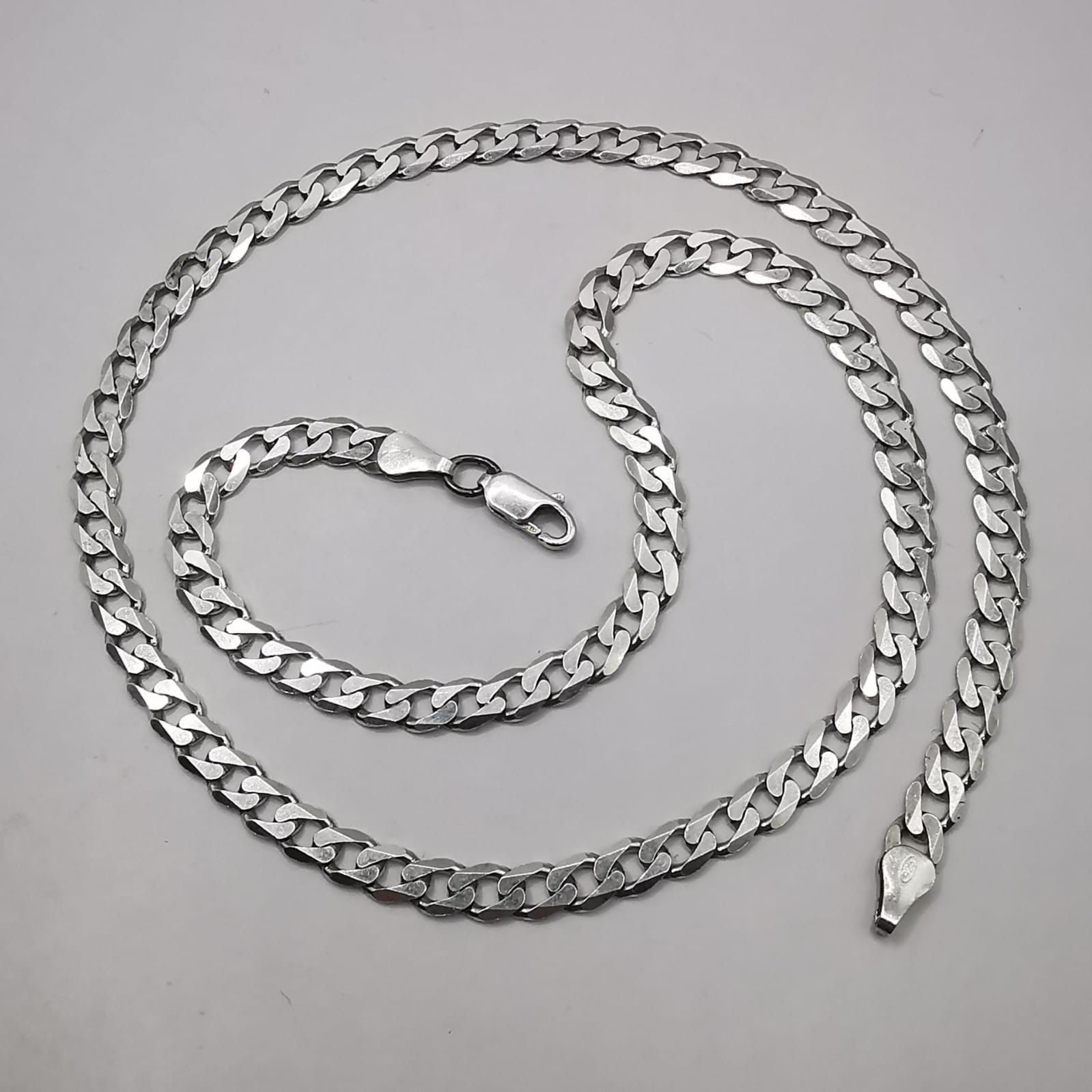 Jewelry Vintage Jewelry Chain, 925 Sterling Silver, Signed 16.81g Size ONE SIZE - 2 Thumbnail