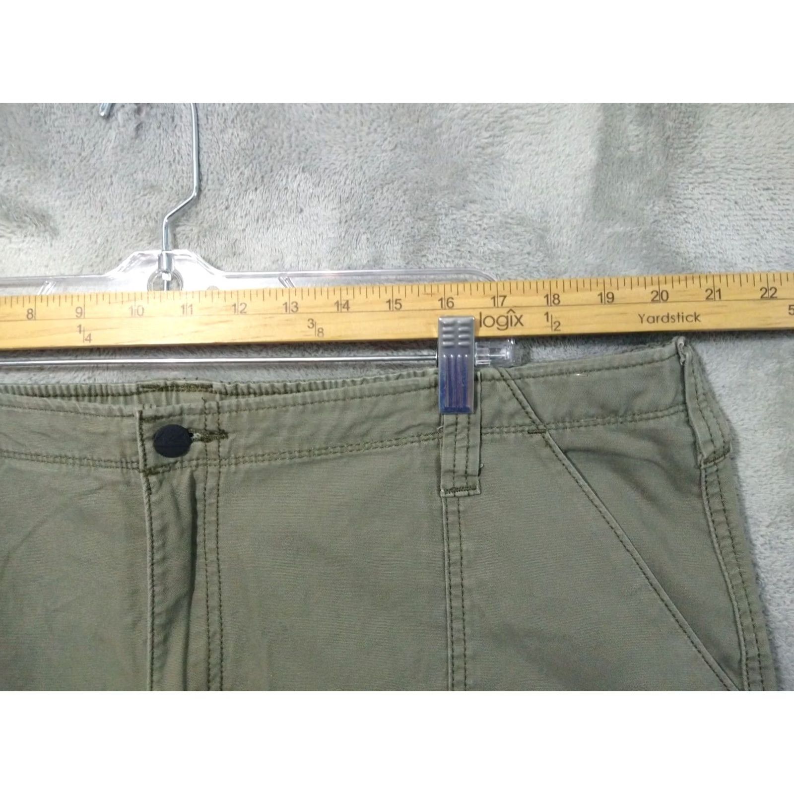 Wrangler Wrangler Mens Green Cargo Shorts Relaxed Fit Cotton Outdoor Hiking 42 Size US 42 / EU 58 - 3 Thumbnail
