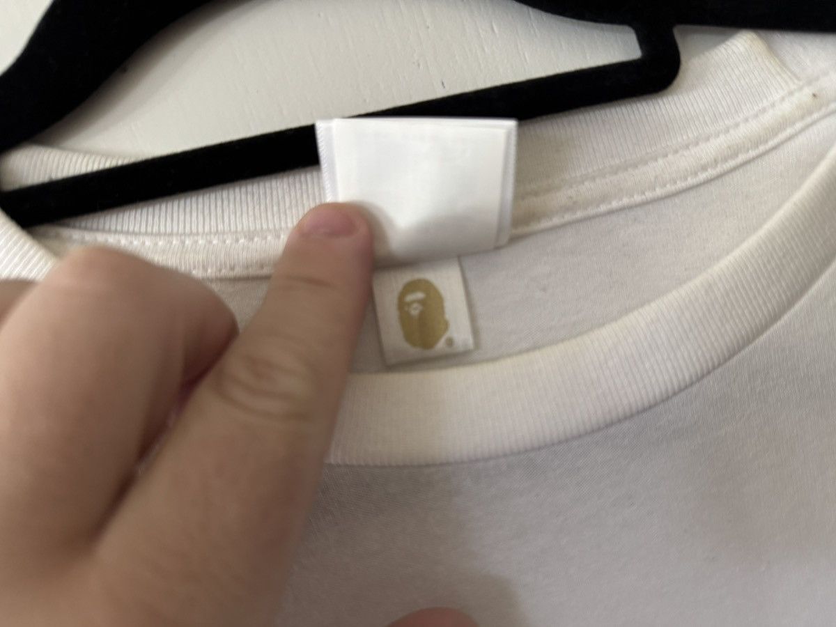 Bape BAPE white and blue shirt Size US XXL / EU 58 / 5 - 5 Thumbnail