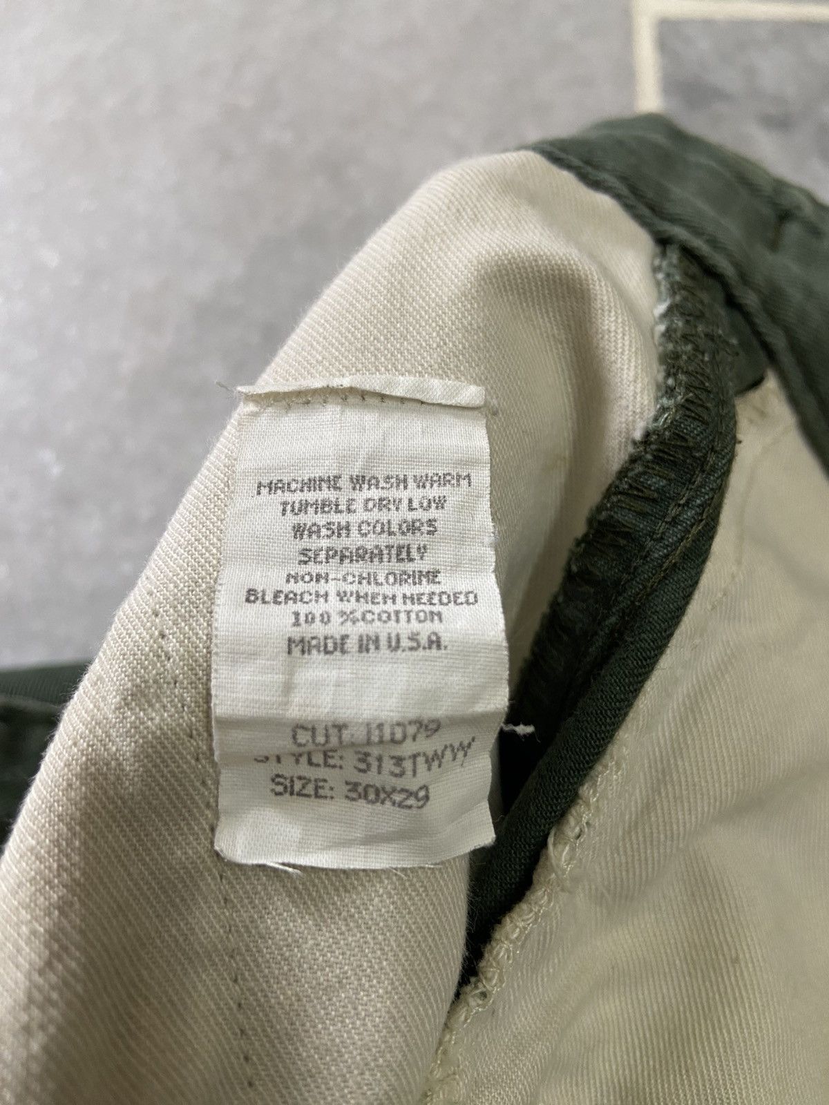 Supreme Supreme Vintage Supreme Mfg Co OG 107 Military Pants Size US 29 - 8 Thumbnail