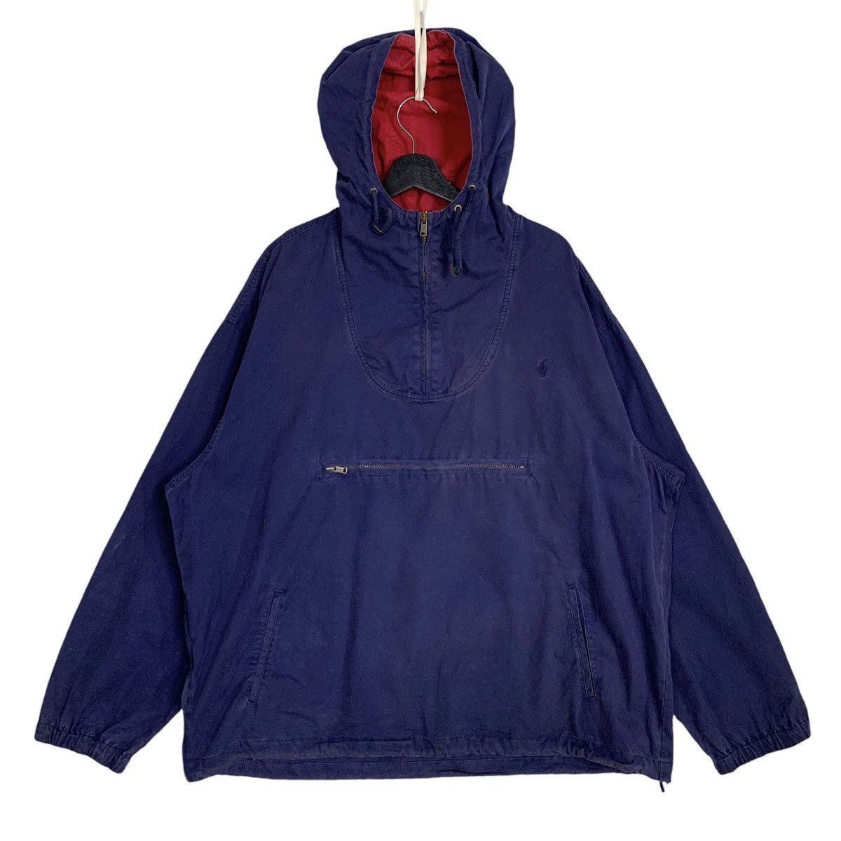 Polo Ralph Lauren × Ralph Lauren Vintage Polo by Ralph Lauren Hoodie Windbreker Size XL Size US XL / EU 56 / 4 - 1 Thumbnail