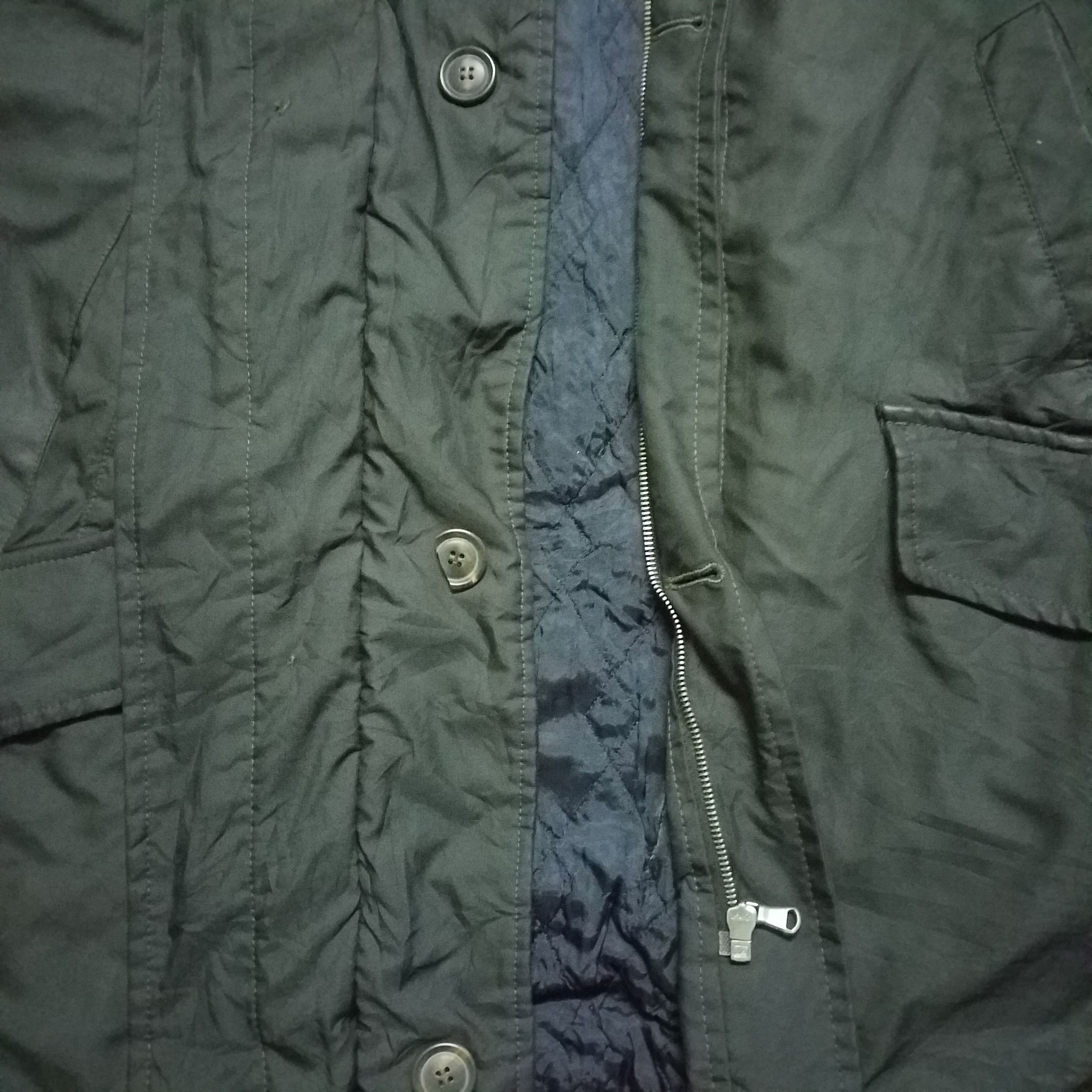 Canali ARMY GREEN CANALI RAIN REPELLENT RAMBO STYLE Size US XL / EU 56 / 4 - 2 Thumbnail