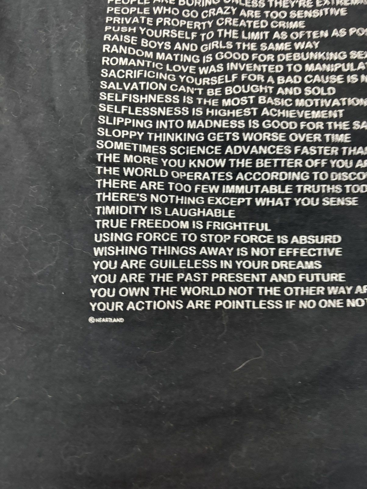 Vintage Jenny Holzer Truism tshirt Size US L / EU 52-54 / 3 - 5 Thumbnail
