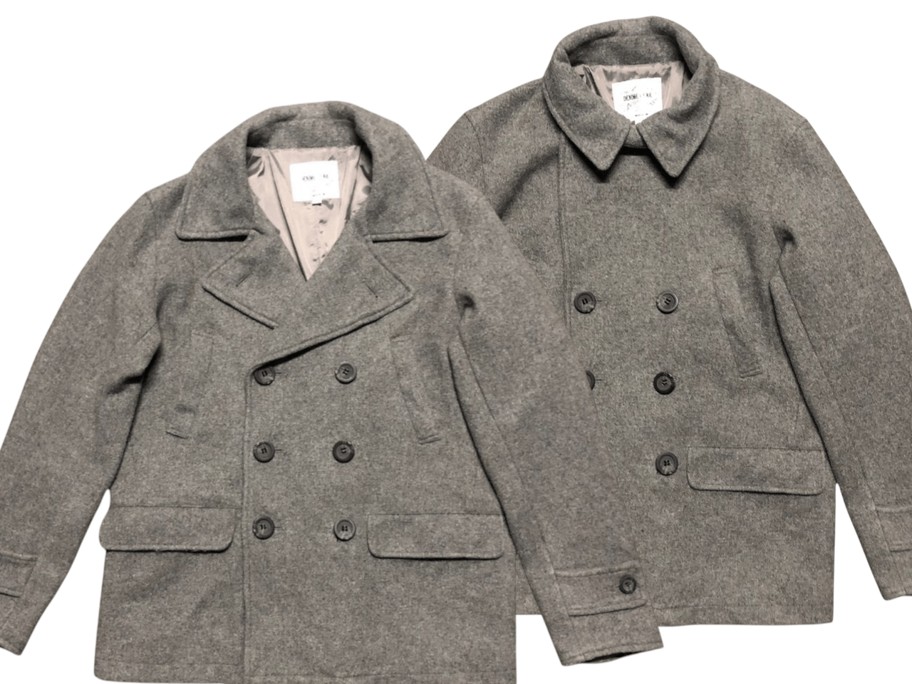 Denime Denime Gear By Denime Wool Double Collar Double Breasted Size US M / EU 48-50 / 2 - 1 Thumbnail