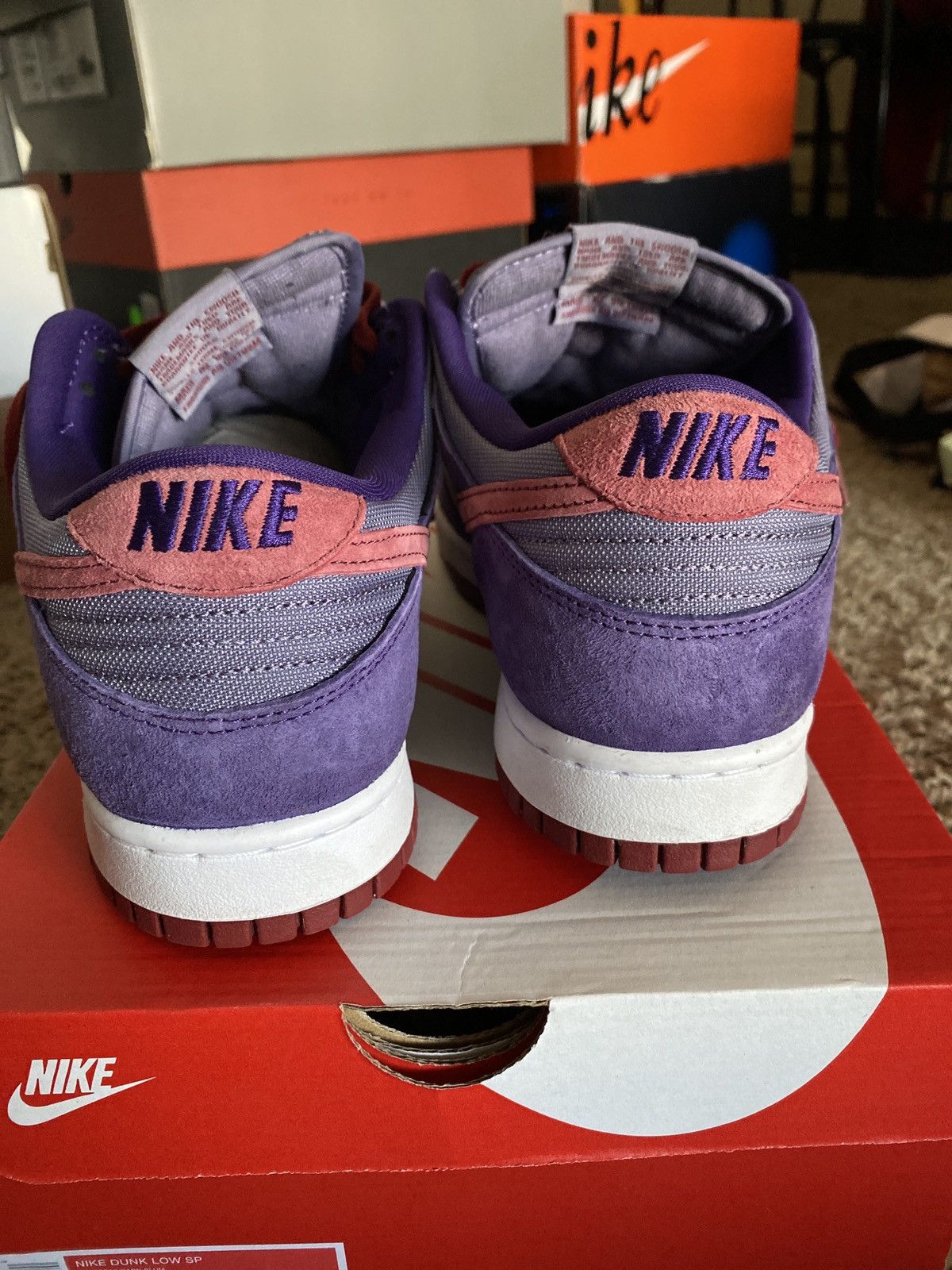 Nike Nike dunk low plum Sz 10 Size US 10 / EU 43 - 2 Thumbnail