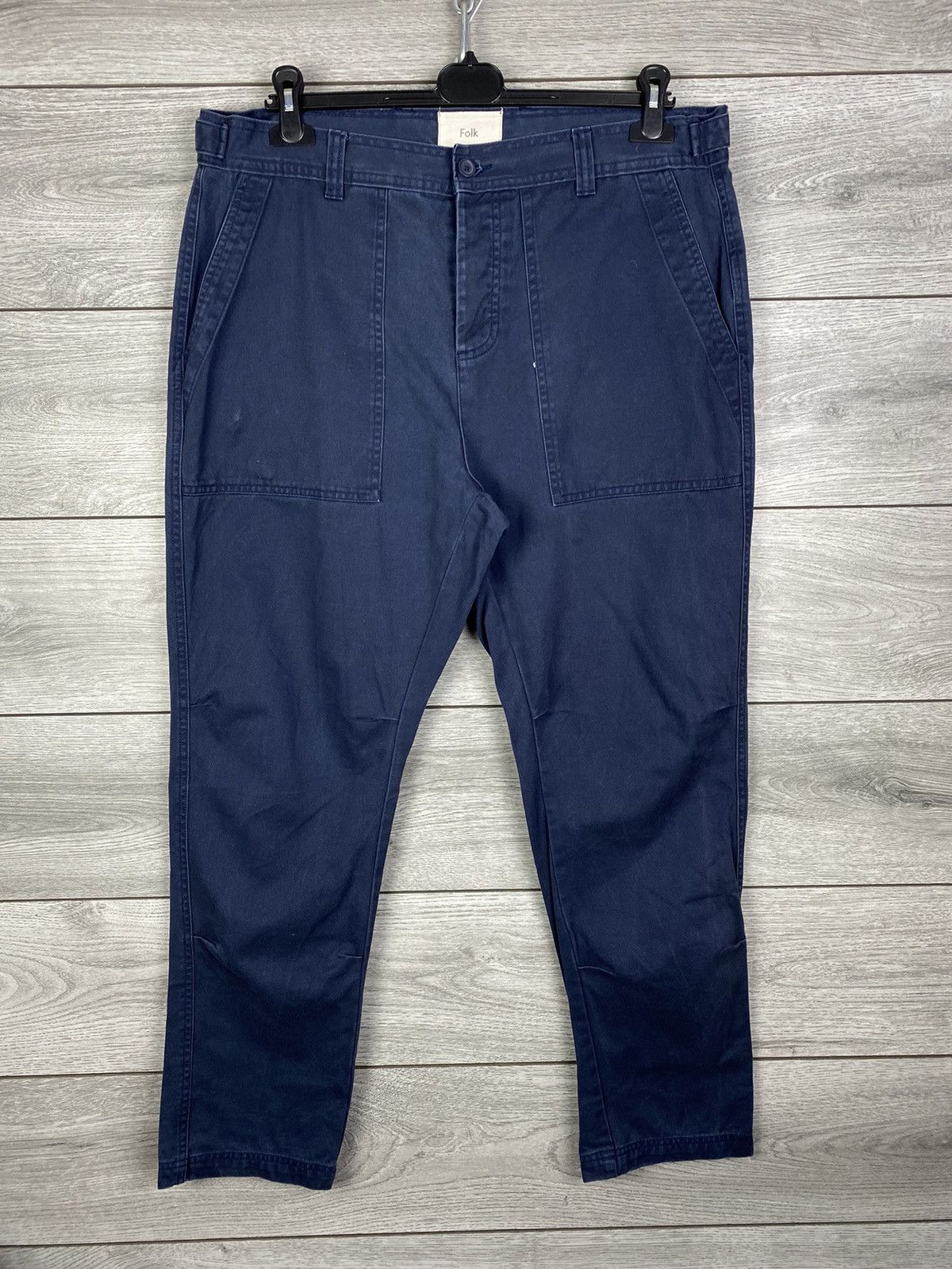 Folk Mens Folk Workwear Casual Pants Size US 36 / EU 52 - 1 Thumbnail