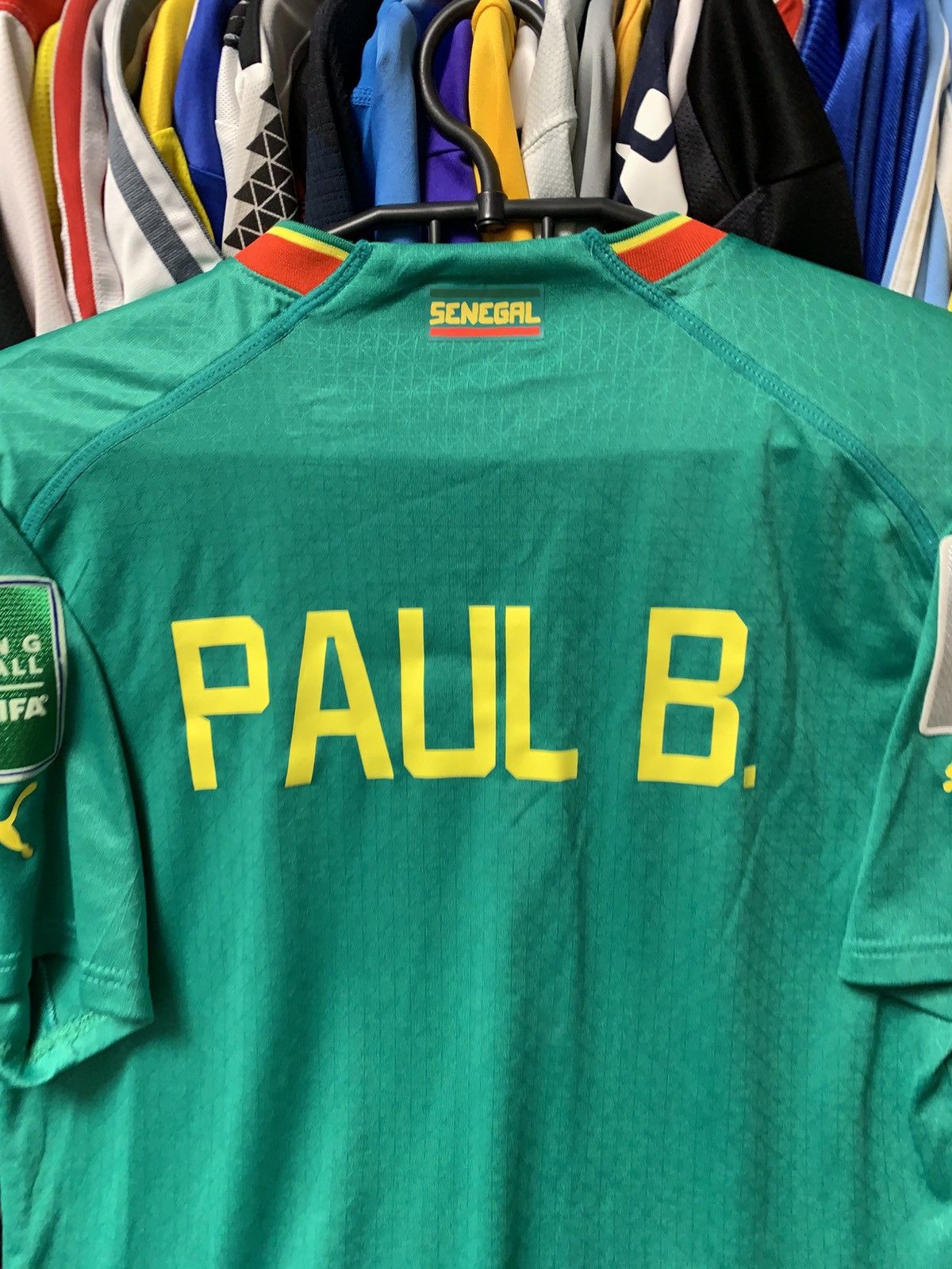 Puma 🔥PUMA SENEGAL WORLD CUP 2022 HOME PLAYER ISSUE SOCCER JERSEY Size US M / EU 48-50 / 2 - 11 Thumbnail