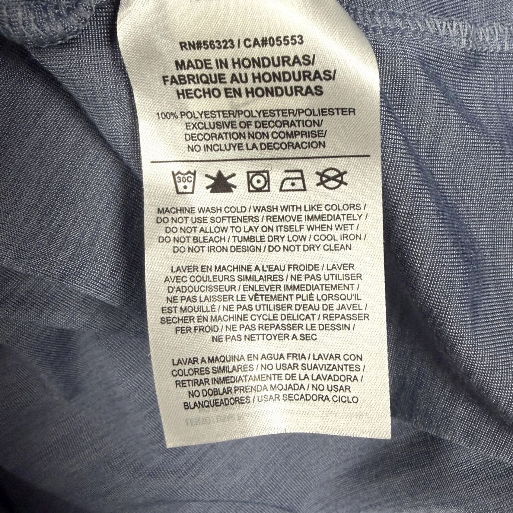 Nike Nike Dri-FIT Shirt Mens Medium Blue Short Sleeve Athletic Training Performance Shirt Size US M / EU 48-50 / 2 - 5 Thumbnail