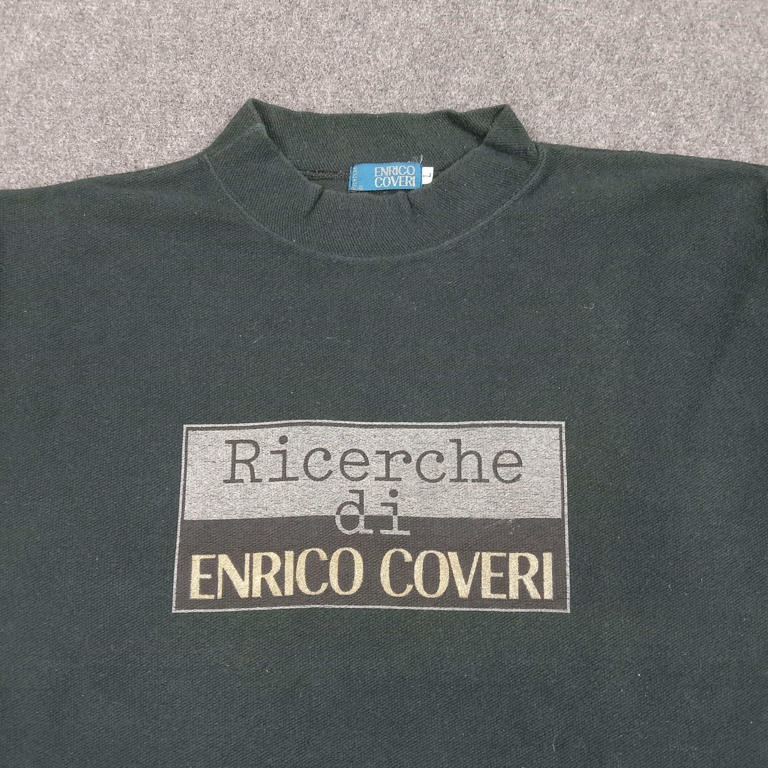 Enrico Coveri Ricerche di Enrico Coveri Mock Neck Pullover C289N19 Size US L / EU 52-54 / 3 - 2 Thumbnail