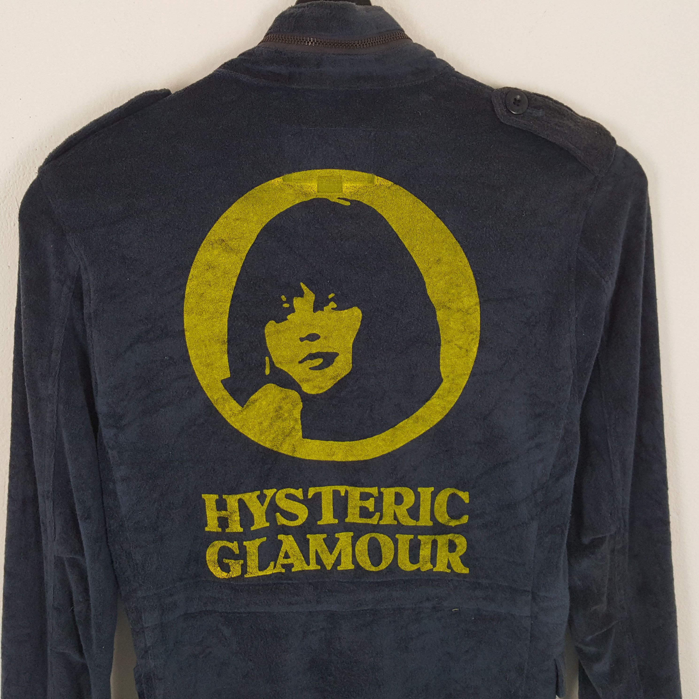 Hysteric Glamour HYSTERIC GLAMOUR Japanese Brand Custom Art Velvet Jacket Size US S / EU 44-46 / 1 - 2 Thumbnail