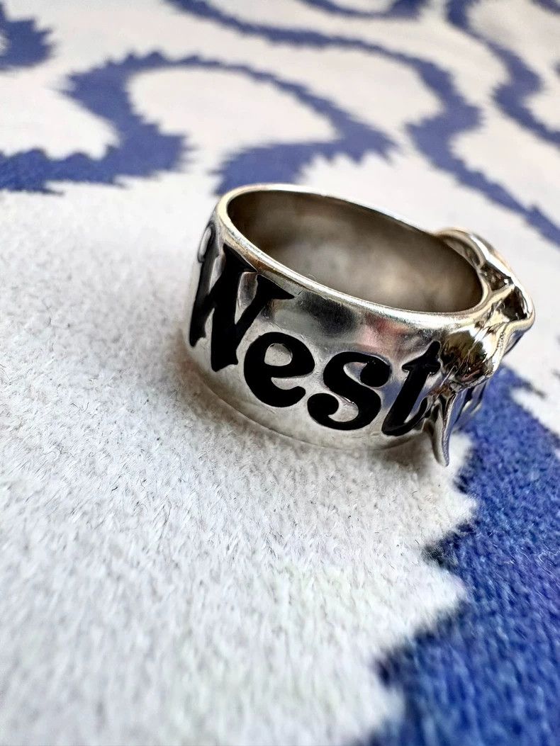 Vivienne Westwood Vivienne Westwood Silver Buckle Ring Size ONE SIZE - 4 Thumbnail