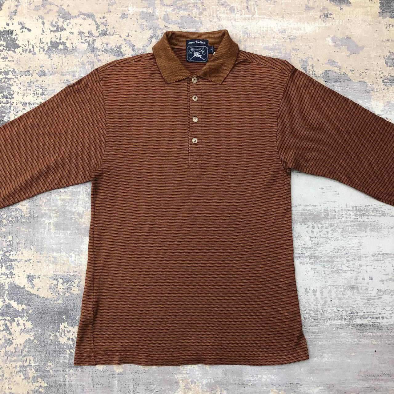 Burberry Prorsum T348 VTG BURBERRYS PRORSUM LONGSLEEVE POLO SHIRTS Size US S / EU 44-46 / 1 - 3 Thumbnail