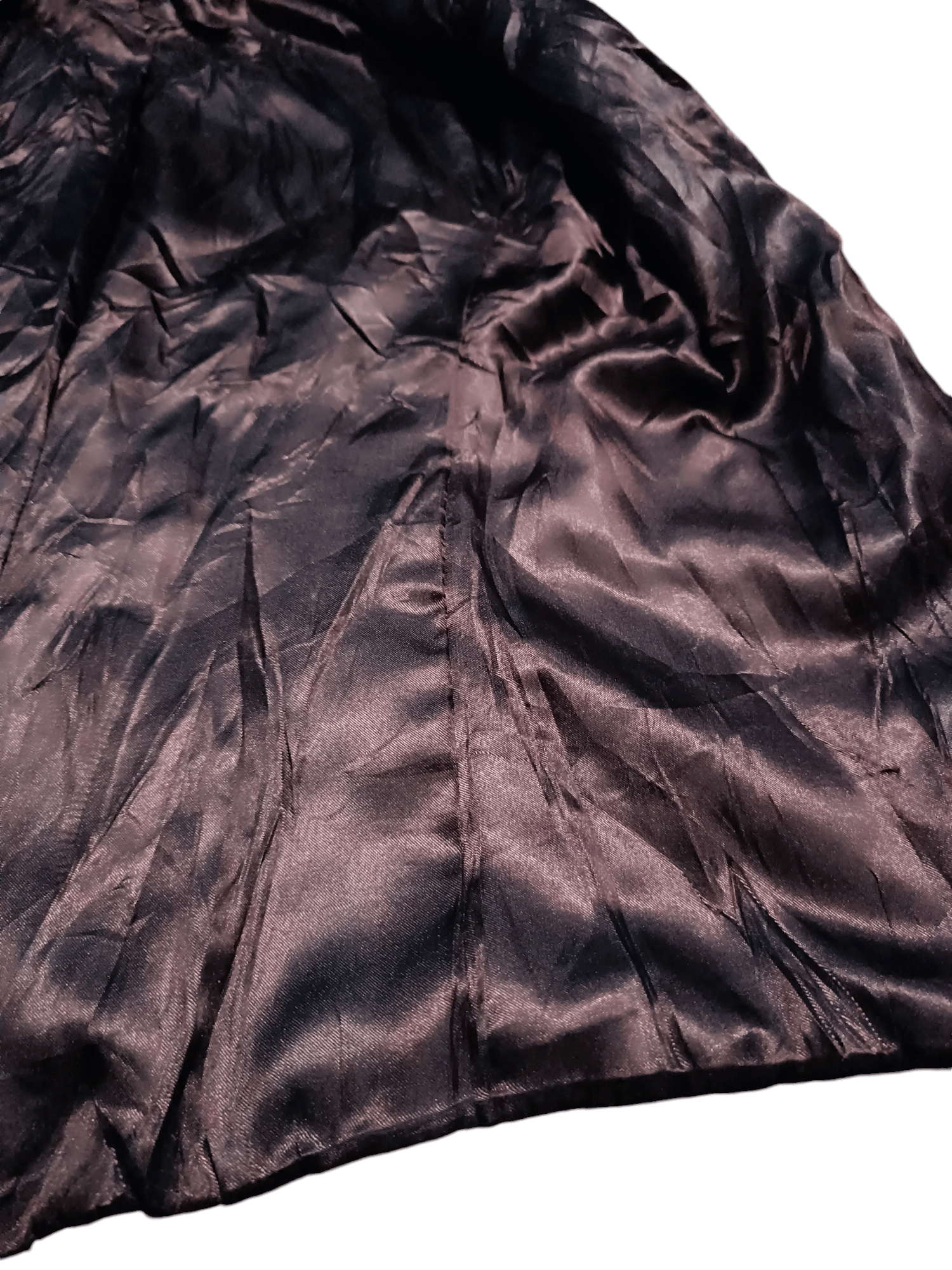 Other Extra Fine Leather Jacket Fur Mix Pabric Coats Red Purple Size ONE SIZE - 10 Thumbnail