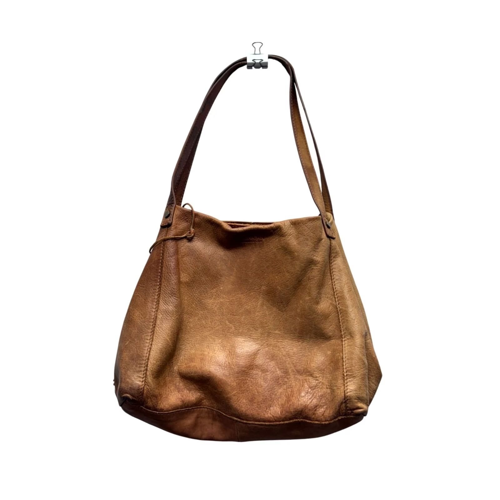 Vintage VINTAGE American Leather Co. Brown Genuine Leather Shoulder Bag #9841 Size ONE SIZE - 2 Thumbnail