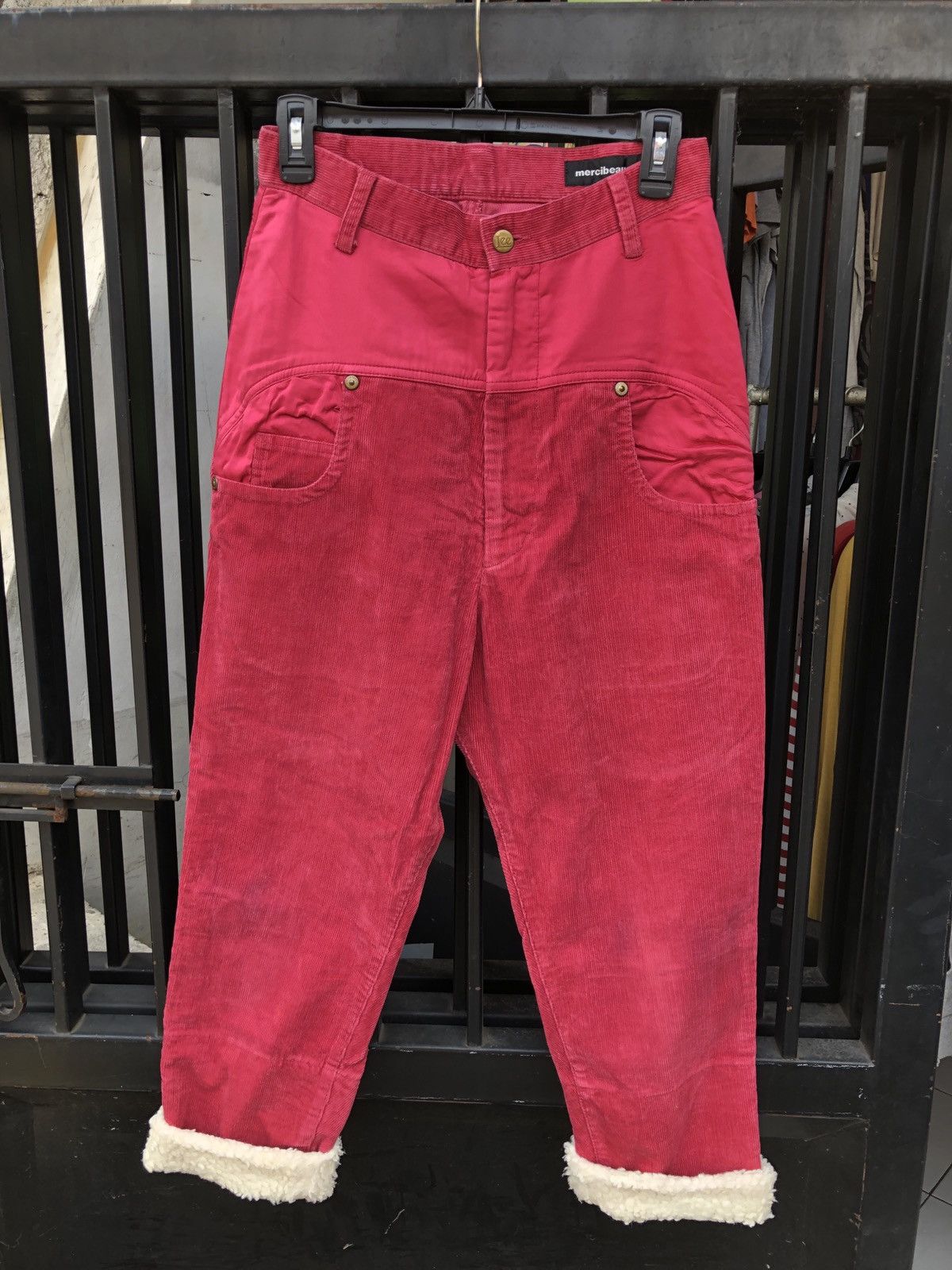 Issey Miyake × Lee × mercibeaucoup RARE 💥💥 ISSEY MIYAKE LEE MERCIBEAUCOUP DROP CROTCH CORDUROY Size US 28 / EU 44 - 1 Thumbnail