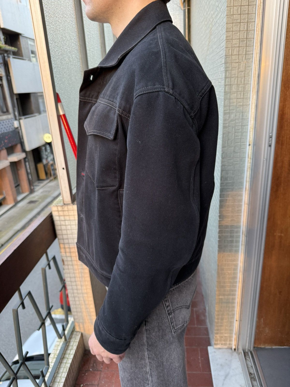 Acne Studios Acne Studios Black Denim Jacket Size US S / EU 44-46 / 1 - 9 Thumbnail