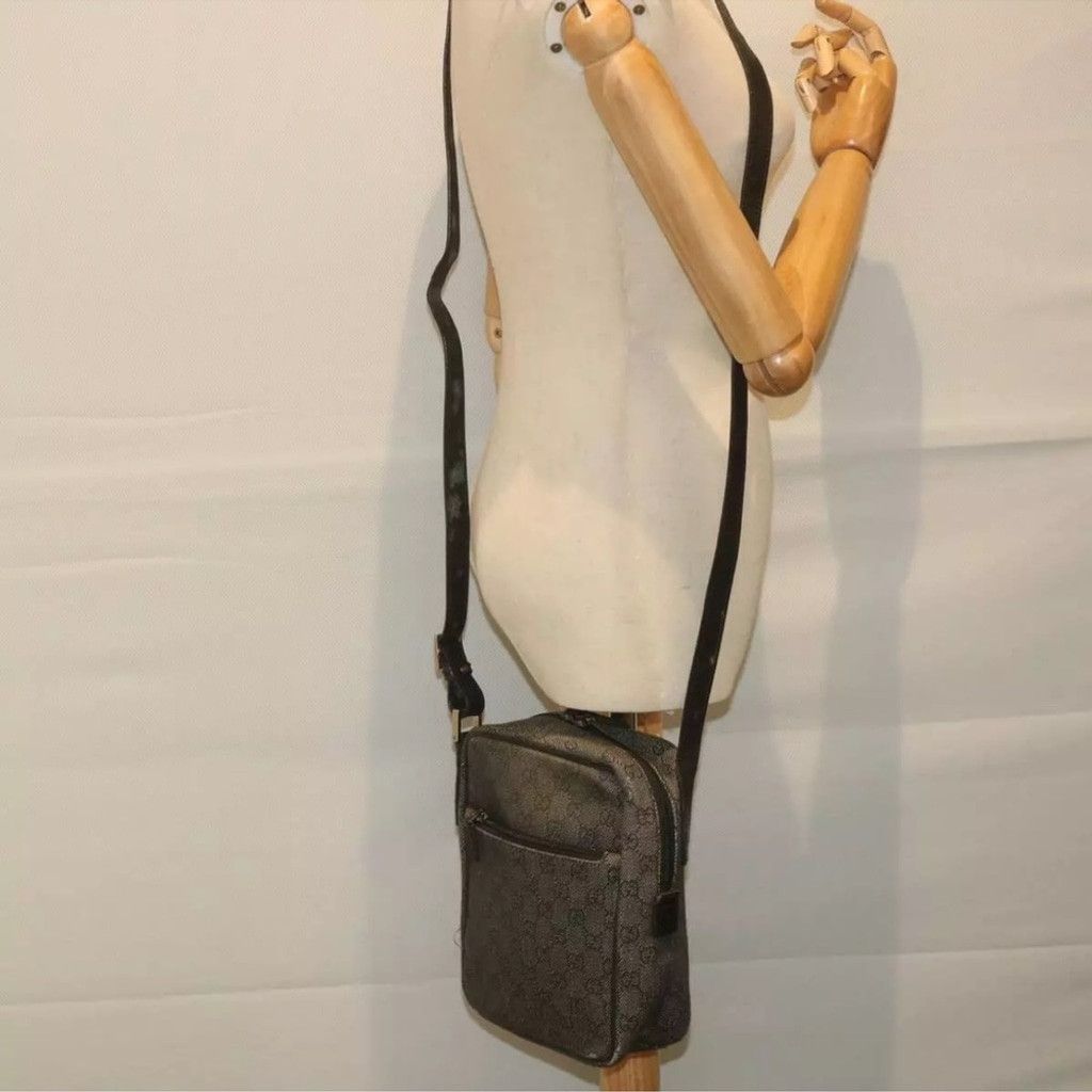 Gucci Gucci Black Crossbody Bag Y2K Size ONE SIZE - 11 Thumbnail