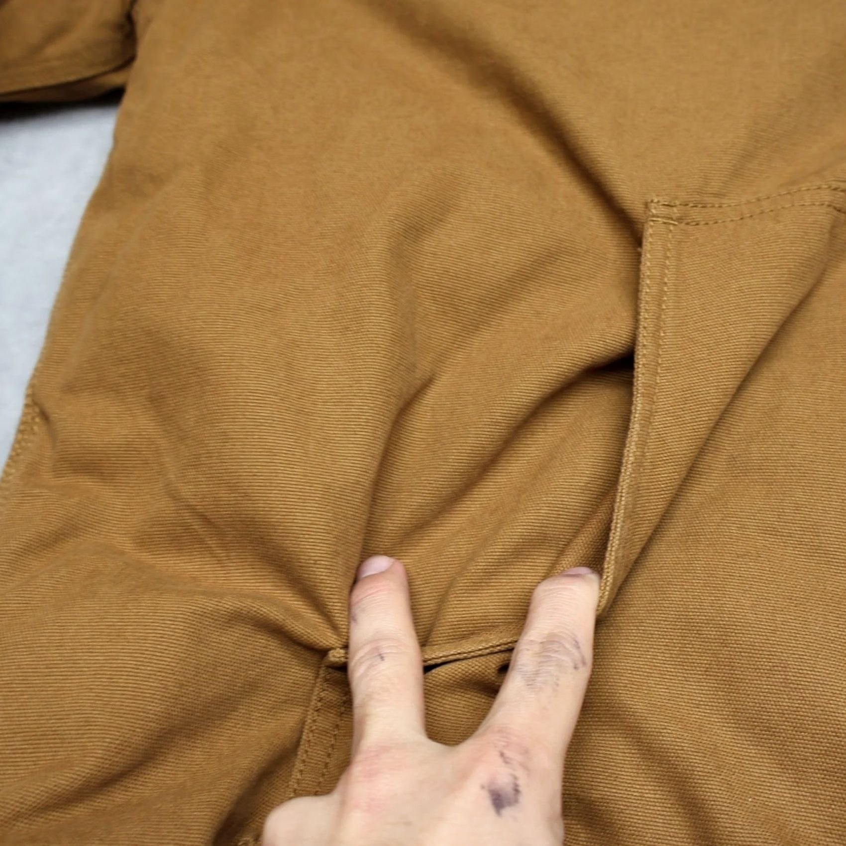Vintage Woolrich Jacket Mens XL Brown Canvas Zip Full Lined Rugged Workwear Casual Woolrich Brown Canvas Jacket XL Mens Size US XL / EU 56 / 4 - 3 Thumbnail