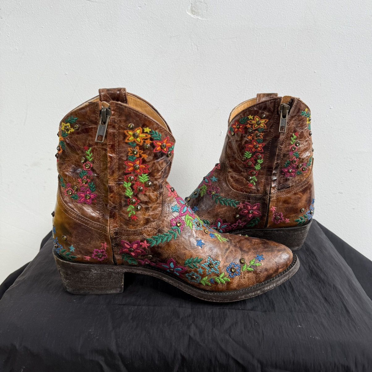 Old Gringo Old Gringo Mexicana Western Brown Boots Size US 7 / IT 37 - 8 Thumbnail