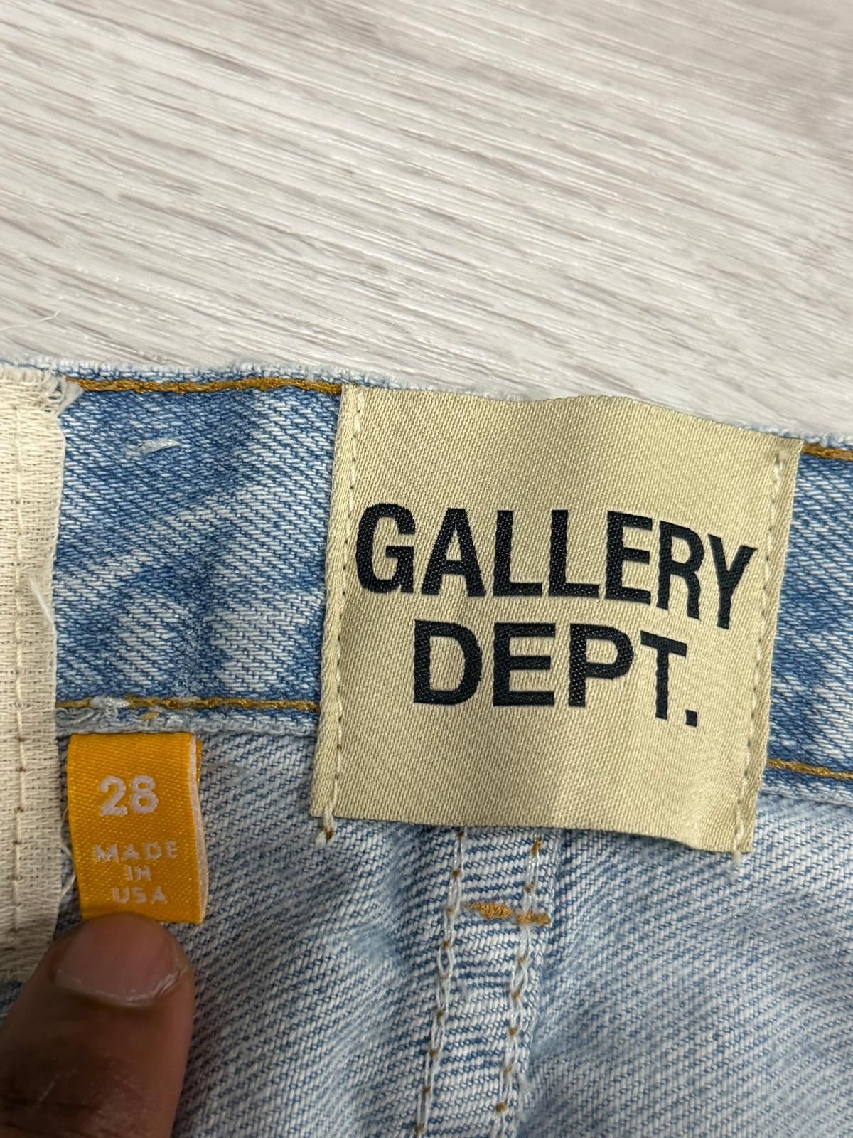 Gallery Dept. Gallery Dept Blue Indigo Jeans Size US 28 / EU 44 - 4 Thumbnail