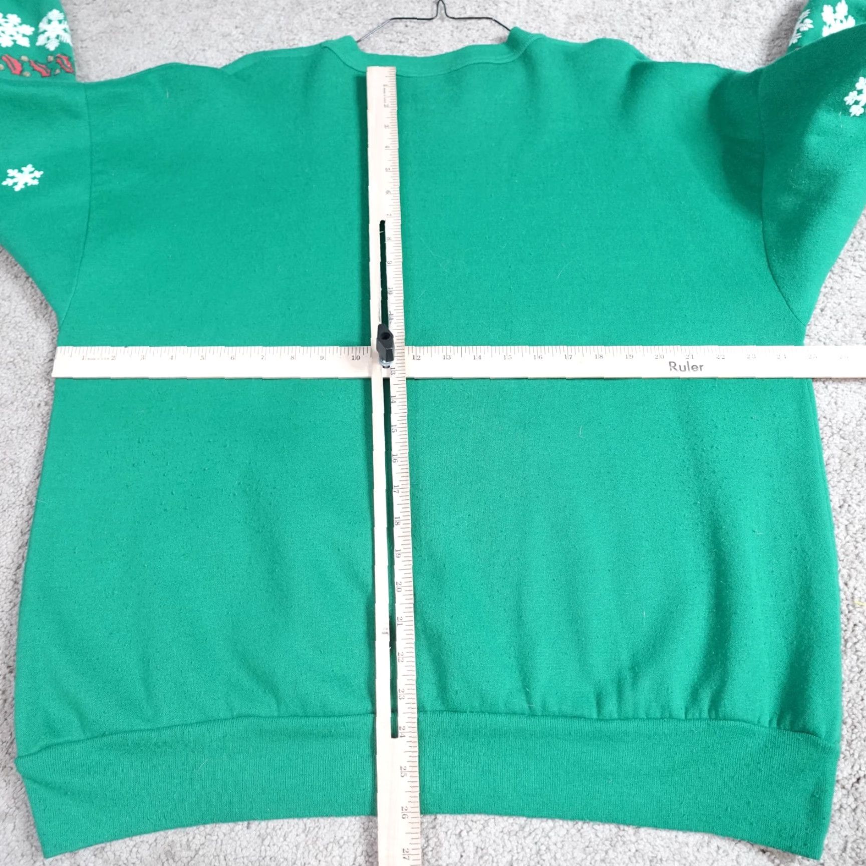 Vintage VINTAGE American Vintage Sweatshirt Green Cat Christmas L Men Large Size L Crew Neck Long Sleeve Pullover USA Made Satin Size US L / EU 52-54 / 3 - 6 Thumbnail