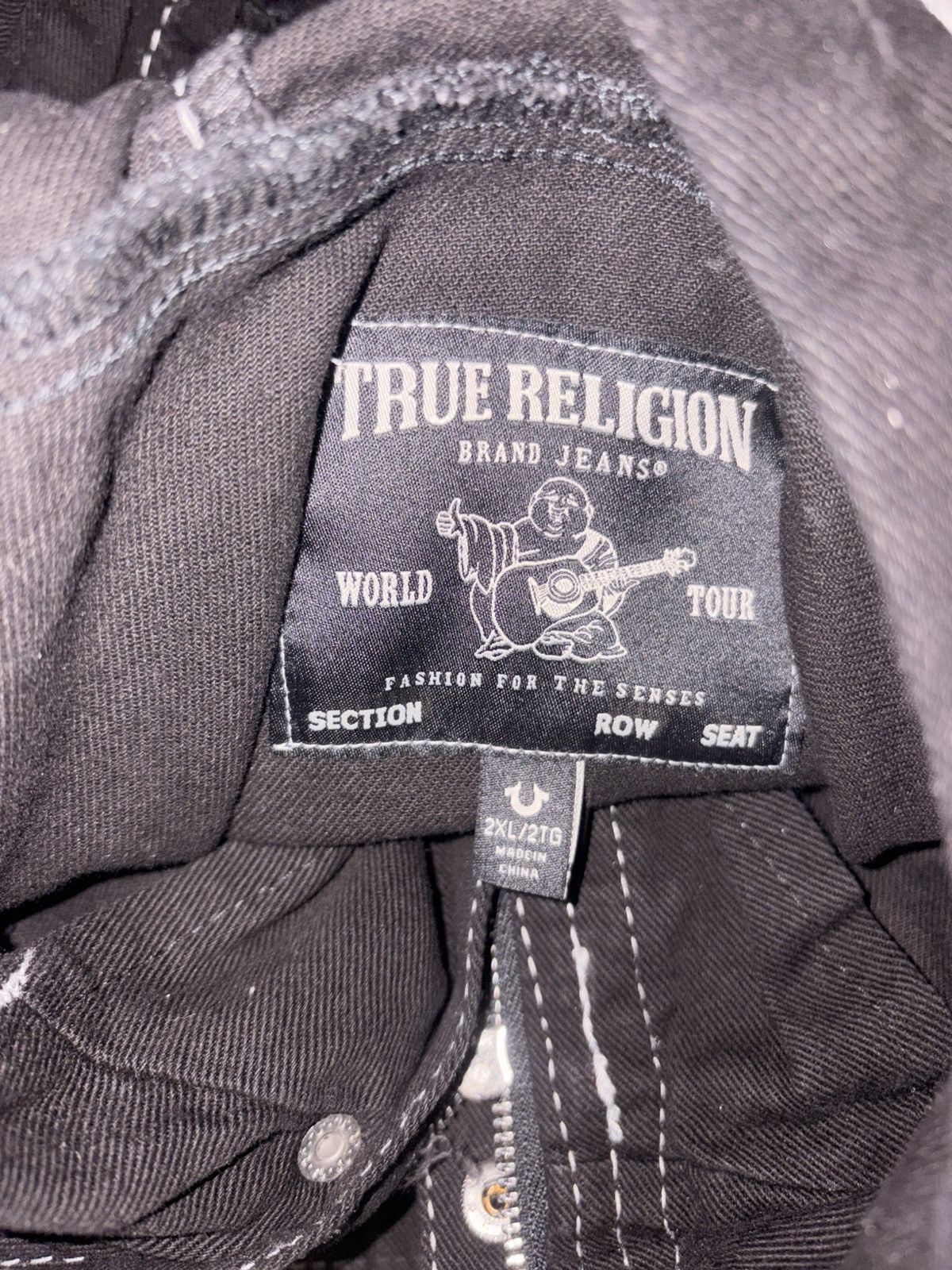 True Religion True religion black denim hooded jacket Size US XXL / EU 58 / 5 - 3 Thumbnail