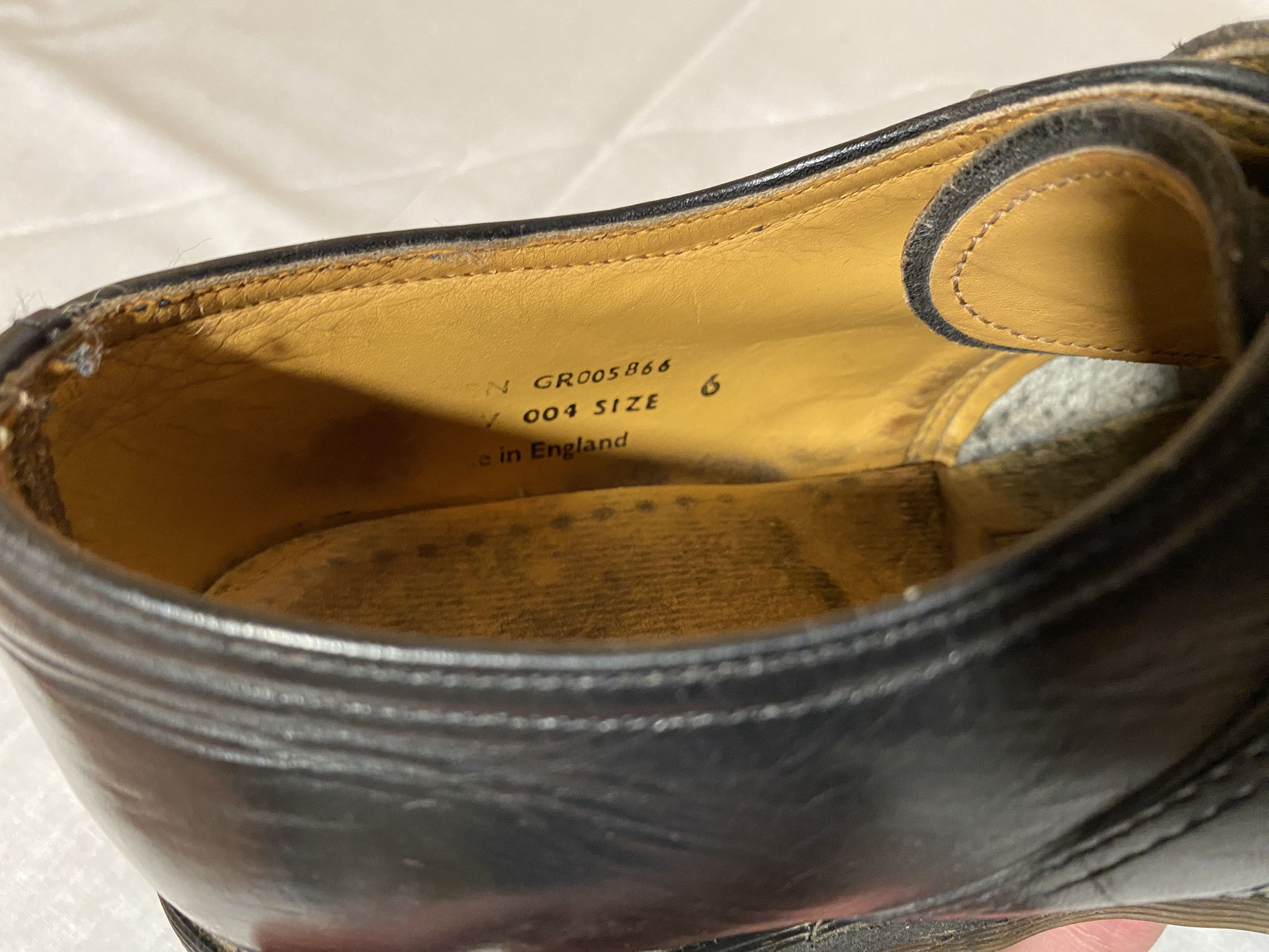 Vintage 90s Dr Martens Buckle Steel Toe Made In England