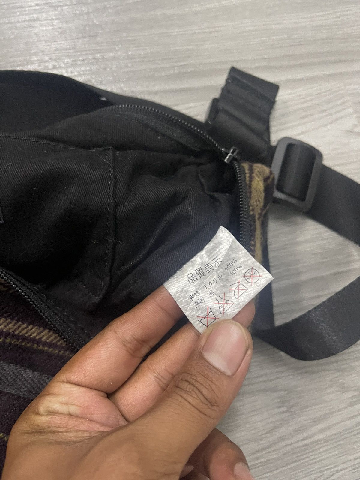 Global Work × Japanese Brand Global Work Japan Plaid crossbody bag Size ONE SIZE - 10 Thumbnail