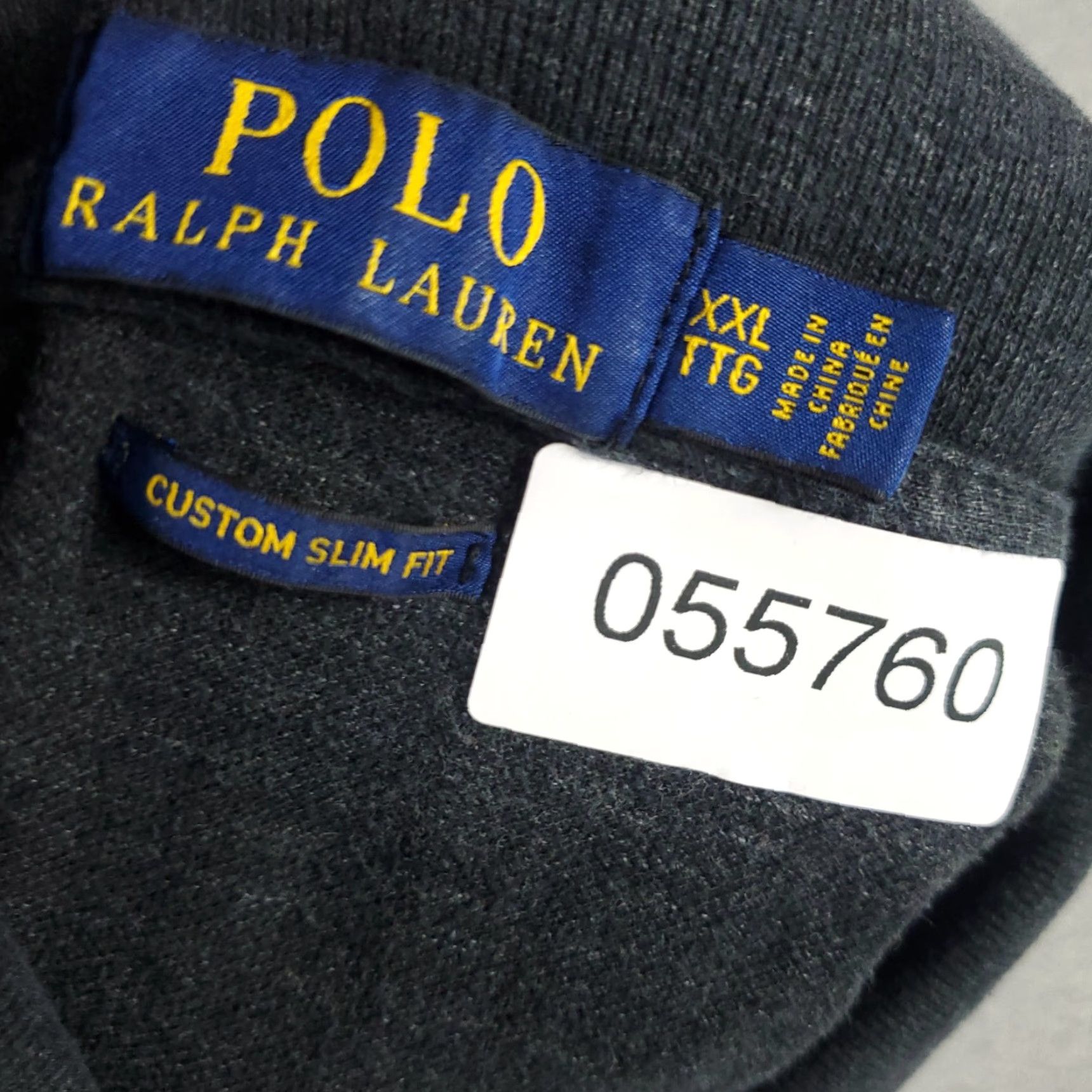 Ralph Lauren Ralph Lauren Polo Shirt Gray 2XL Slim Fit Casual Short Sleeve Mens Size US XXL / EU 58 / 5 - 8 Thumbnail
