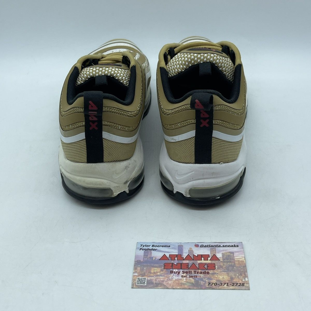 Nike Air max 97 ultra 17 metallic gold Size US 9.5 / EU 42-43 - 3 Thumbnail
