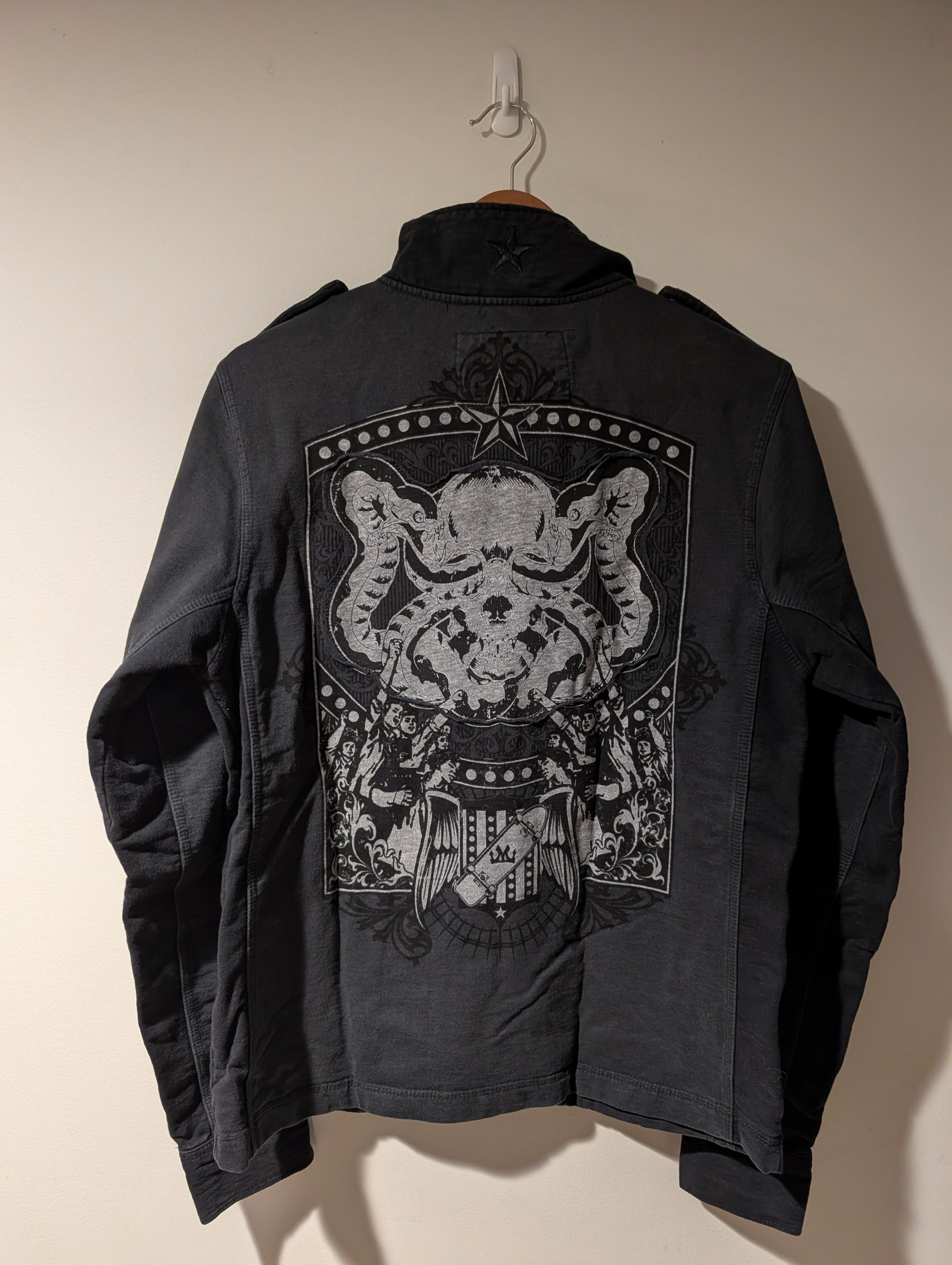 Vintage Vintage Micros Skateboard Graphic Full Zip Jacket Coat Size US M / EU 48-50 / 2 - 6 Thumbnail