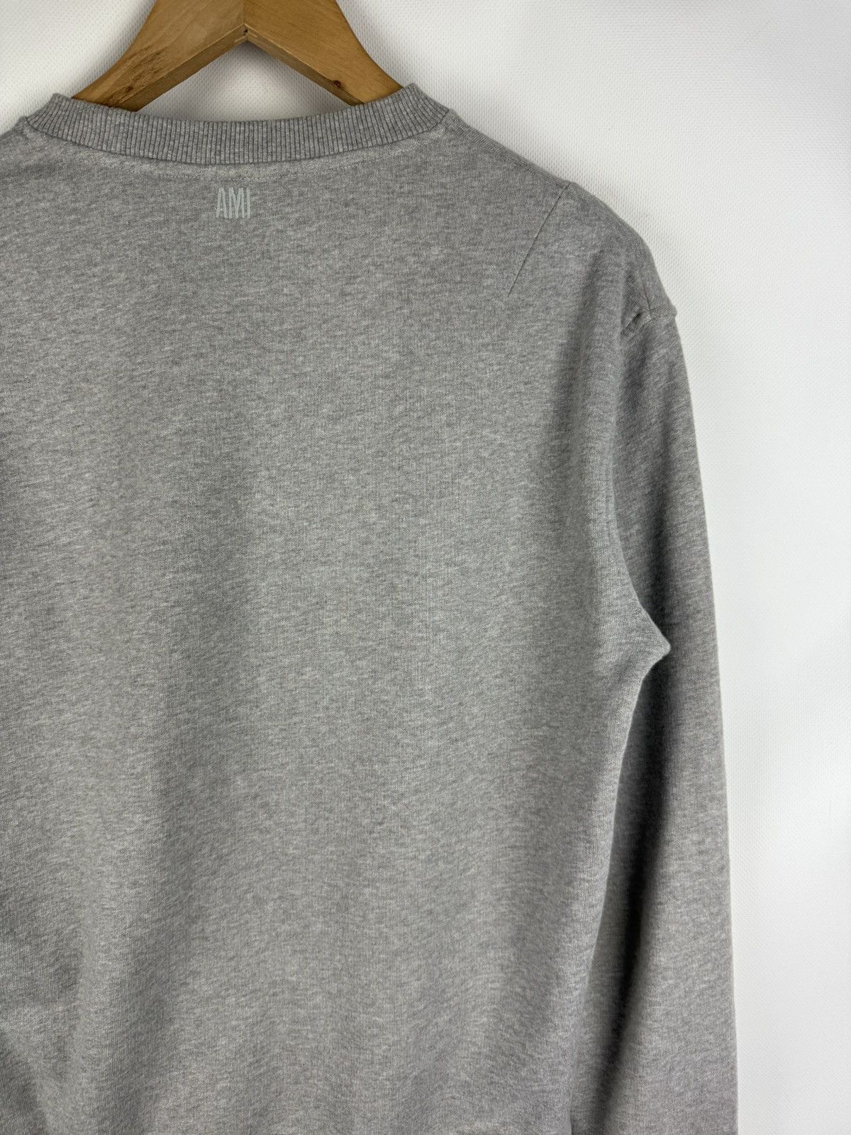 AMI Ami Alexandre Mattiussi Men’s Big Logo Sweatshirt Pullover Size US S / EU 44-46 / 1 - 19 Thumbnail