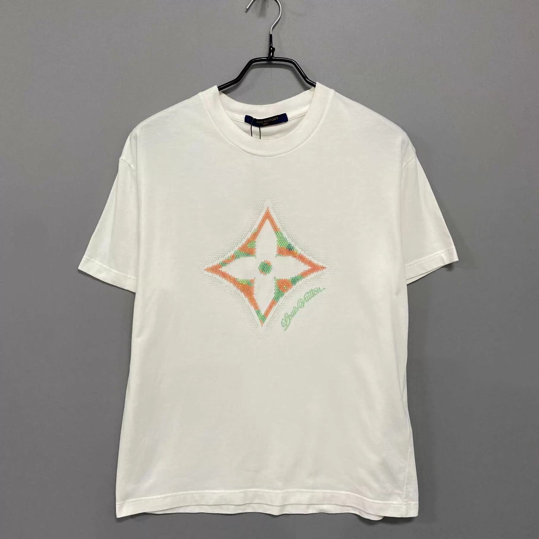 Louis Vuitton LV 25ss Men's Clover Crystal Logo SS Tee Size US XS / EU 42 / 0 - 1 Thumbnail