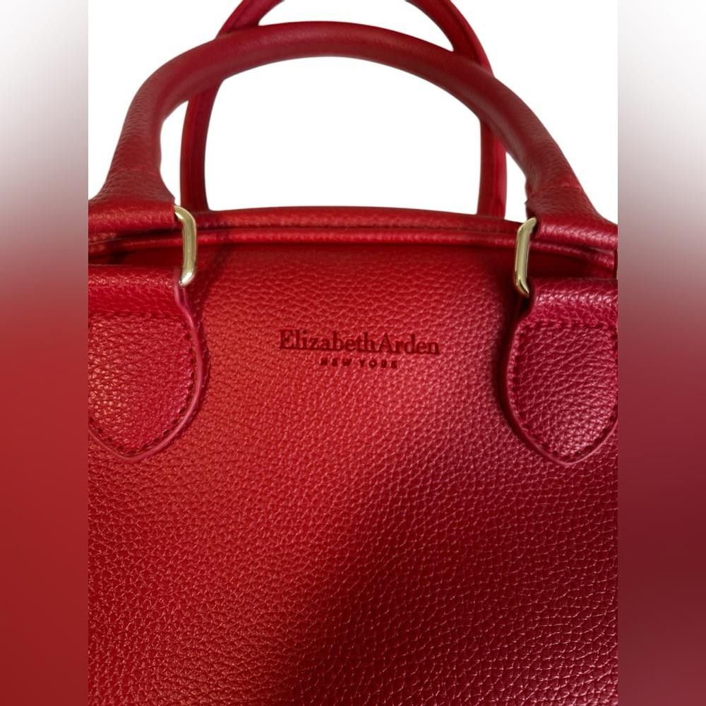 Designer Stunning Red Elizabeth Arden Handbag - Elegant & Chic Size ONE SIZE - 2 Thumbnail