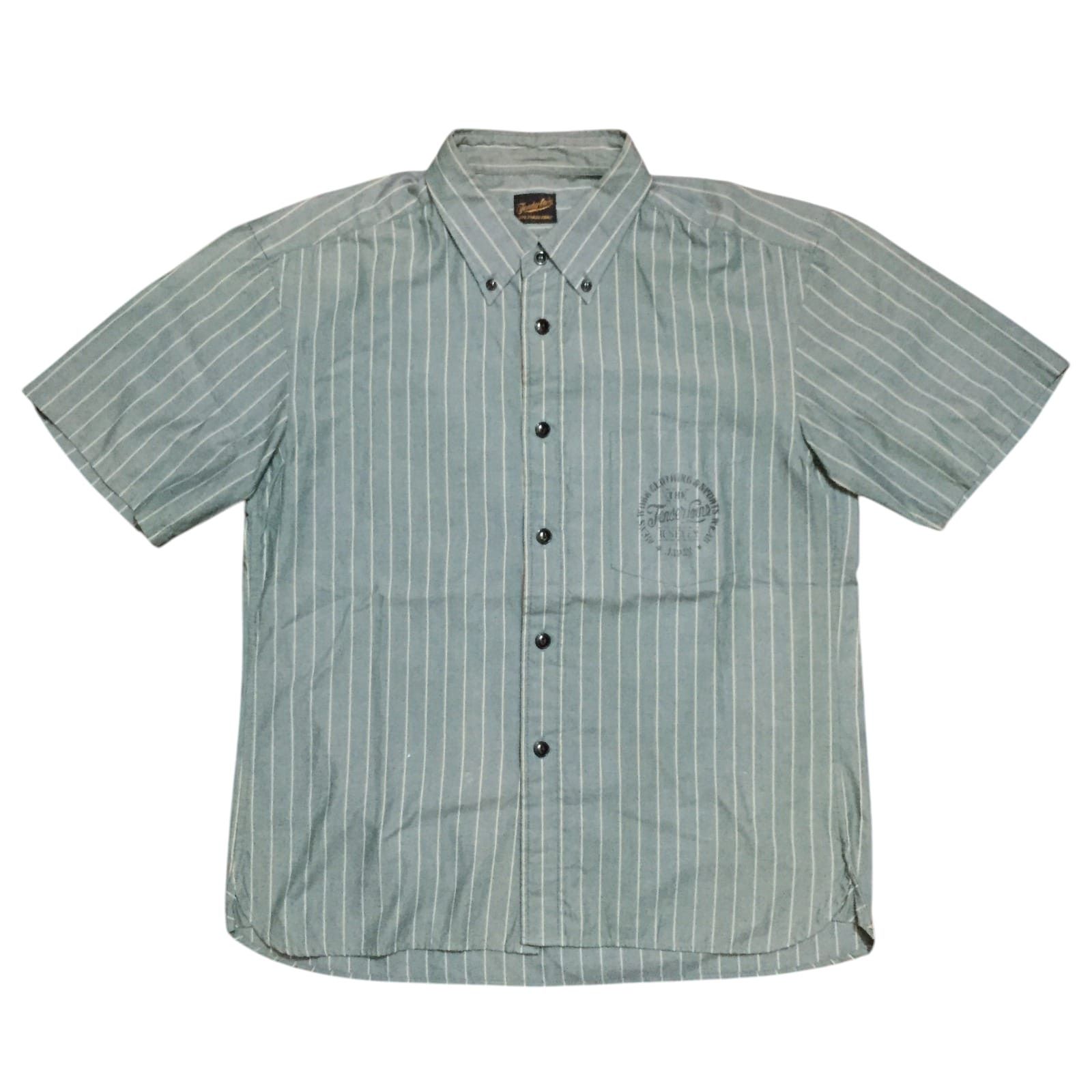 Japanese Brand Tenderloin K-Seven Stripe Shirt Size US M / EU 48-50 / 2 - 1 Thumbnail