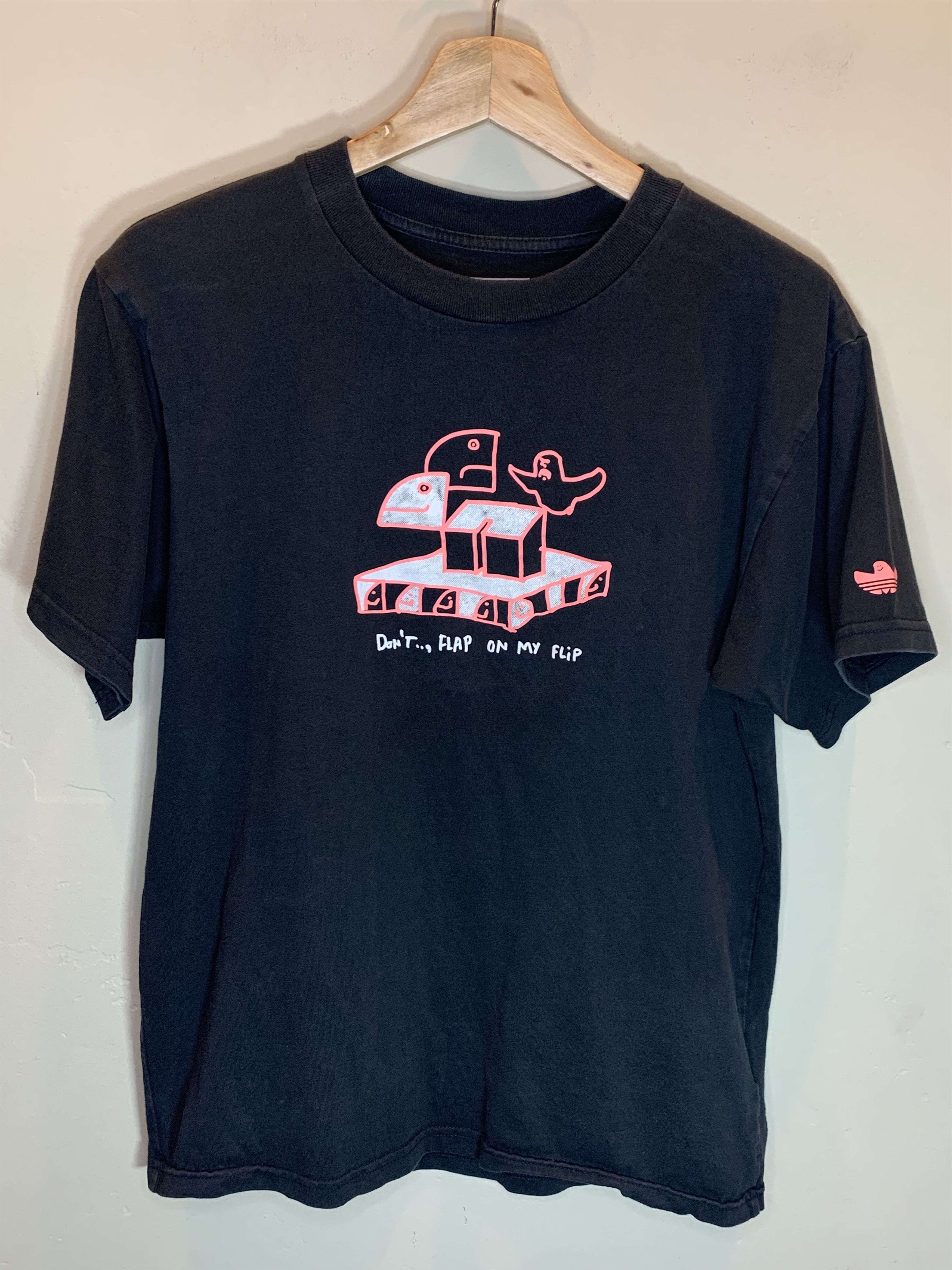 Adidas RARE* Adidas Mark Gonzales Don’t Flap On My Flip Skate Shirt Size US S / EU 44-46 / 1 - 1 Thumbnail